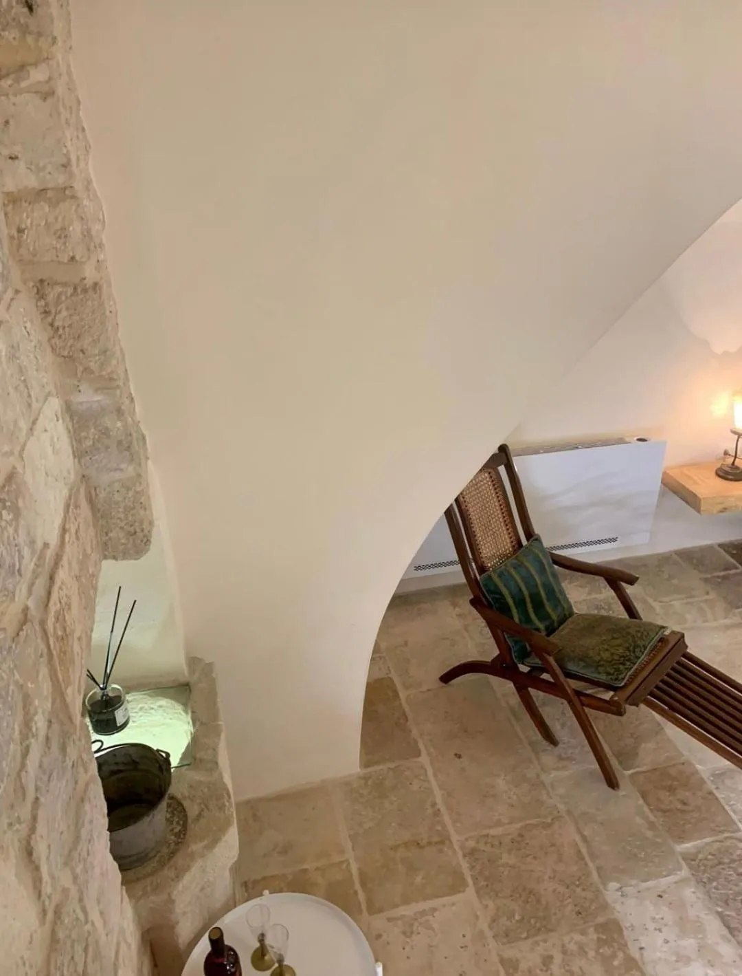 Living room in B&B re apartments Palazzo Muscati