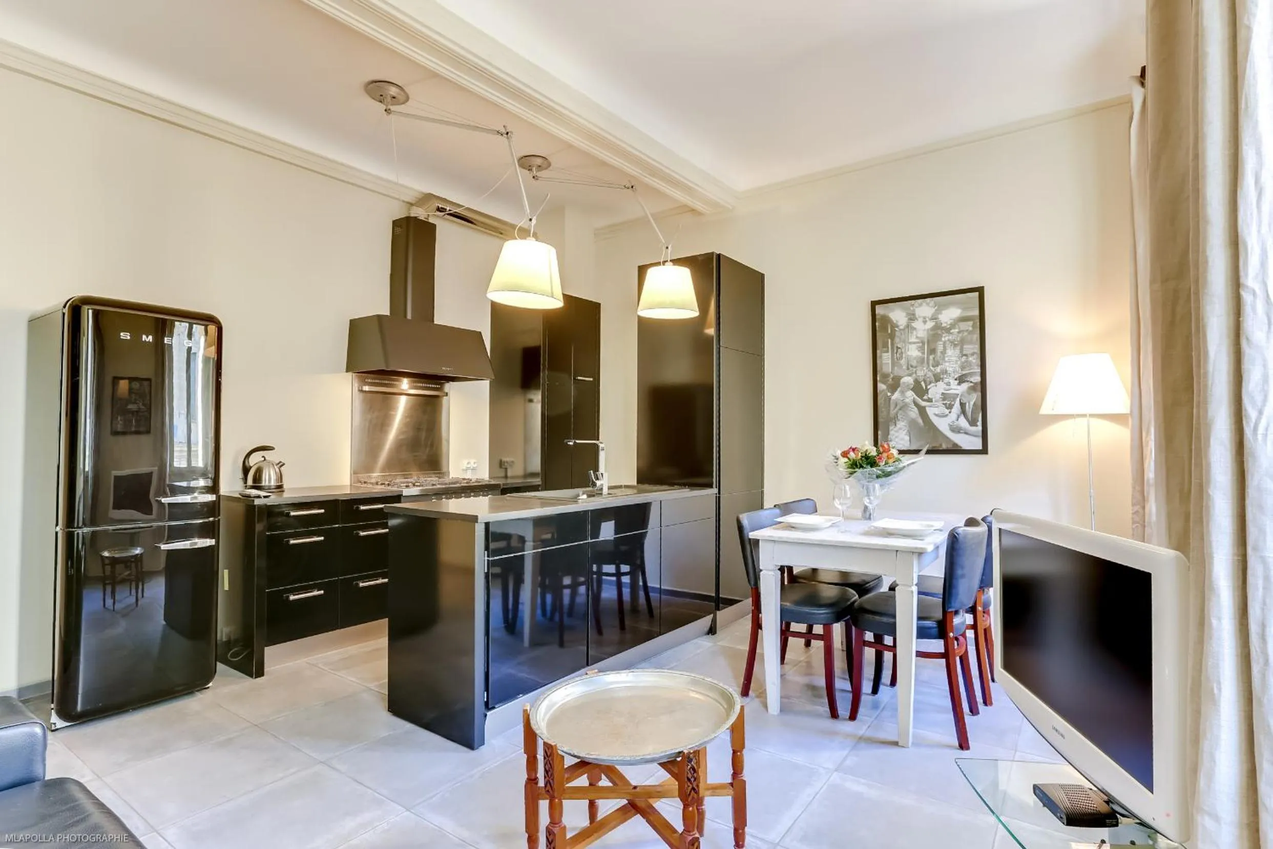 Living room in Florella Félix Faure