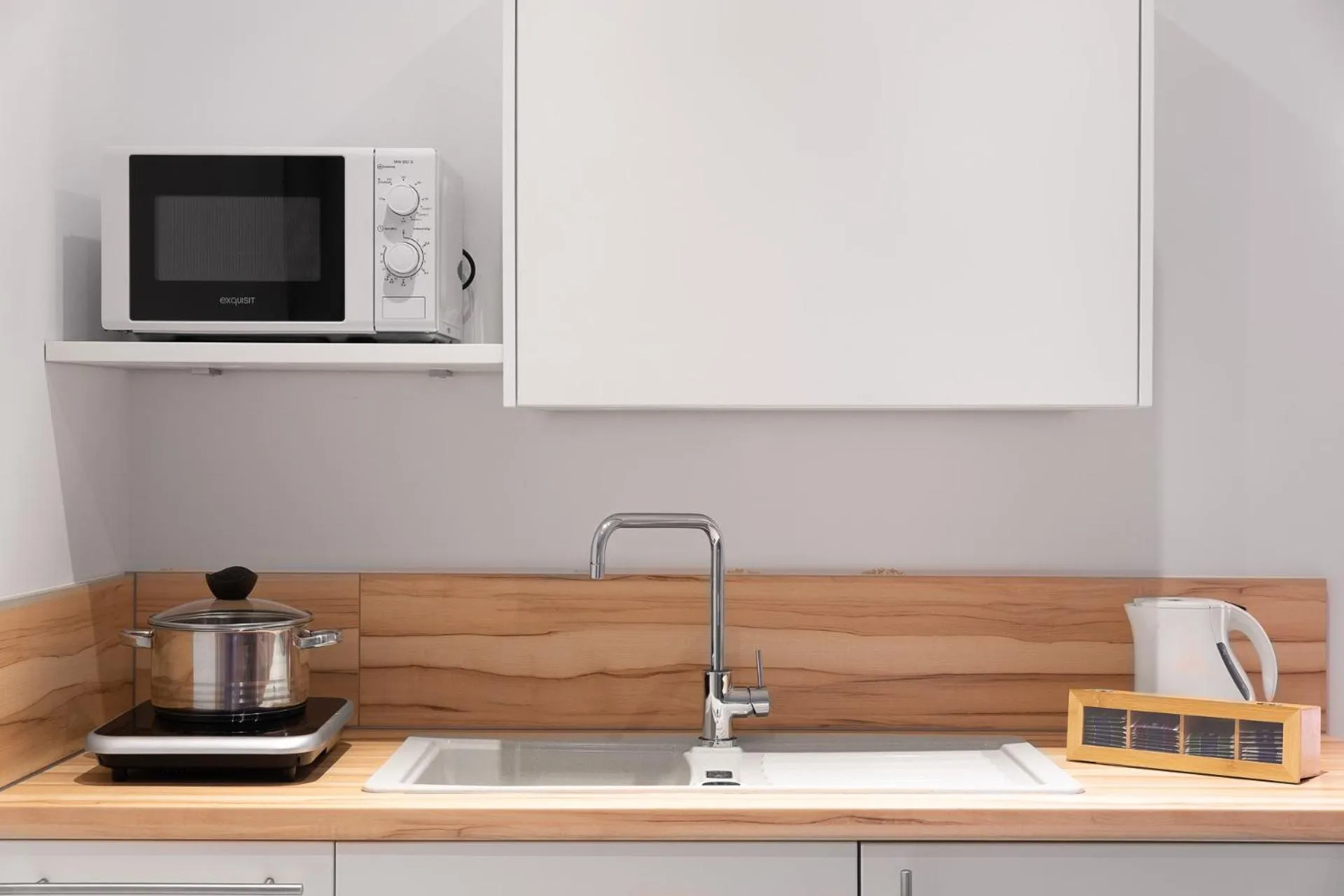 kitchen in Appartements an der Therme