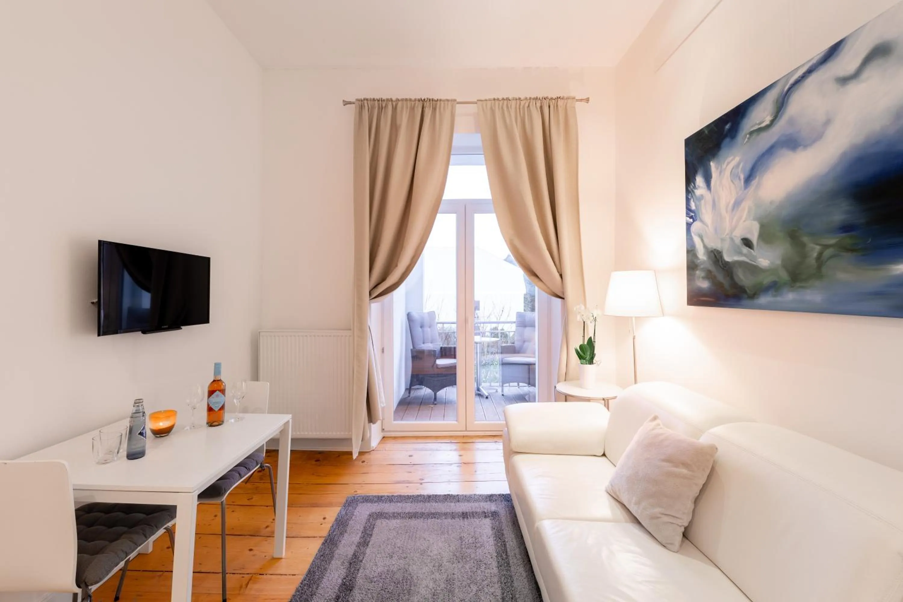 TV and multimedia in Appartements an der Therme