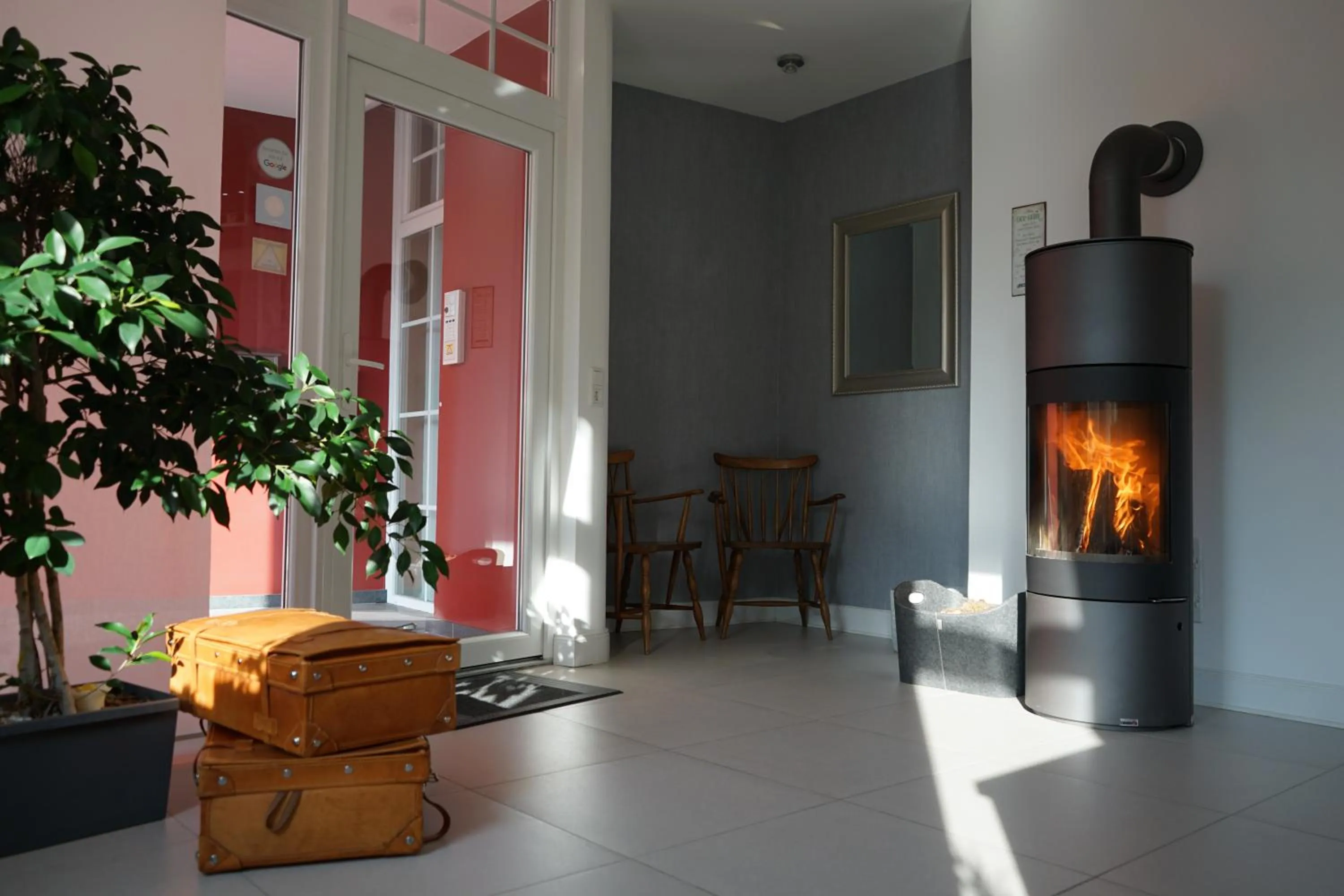 Lobby or reception in Appartements an der Therme