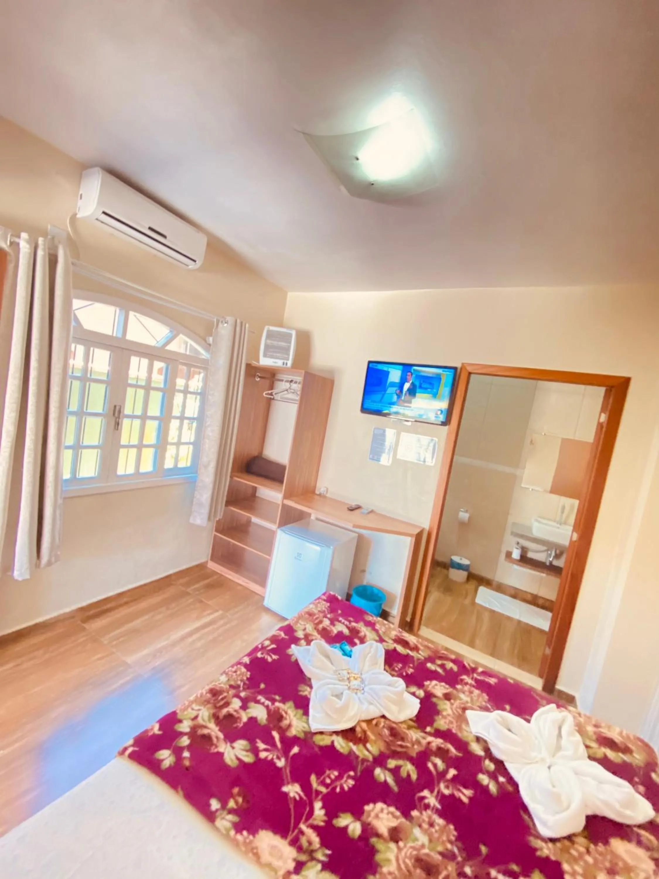 Bedroom in Pousada Mar de Almirante