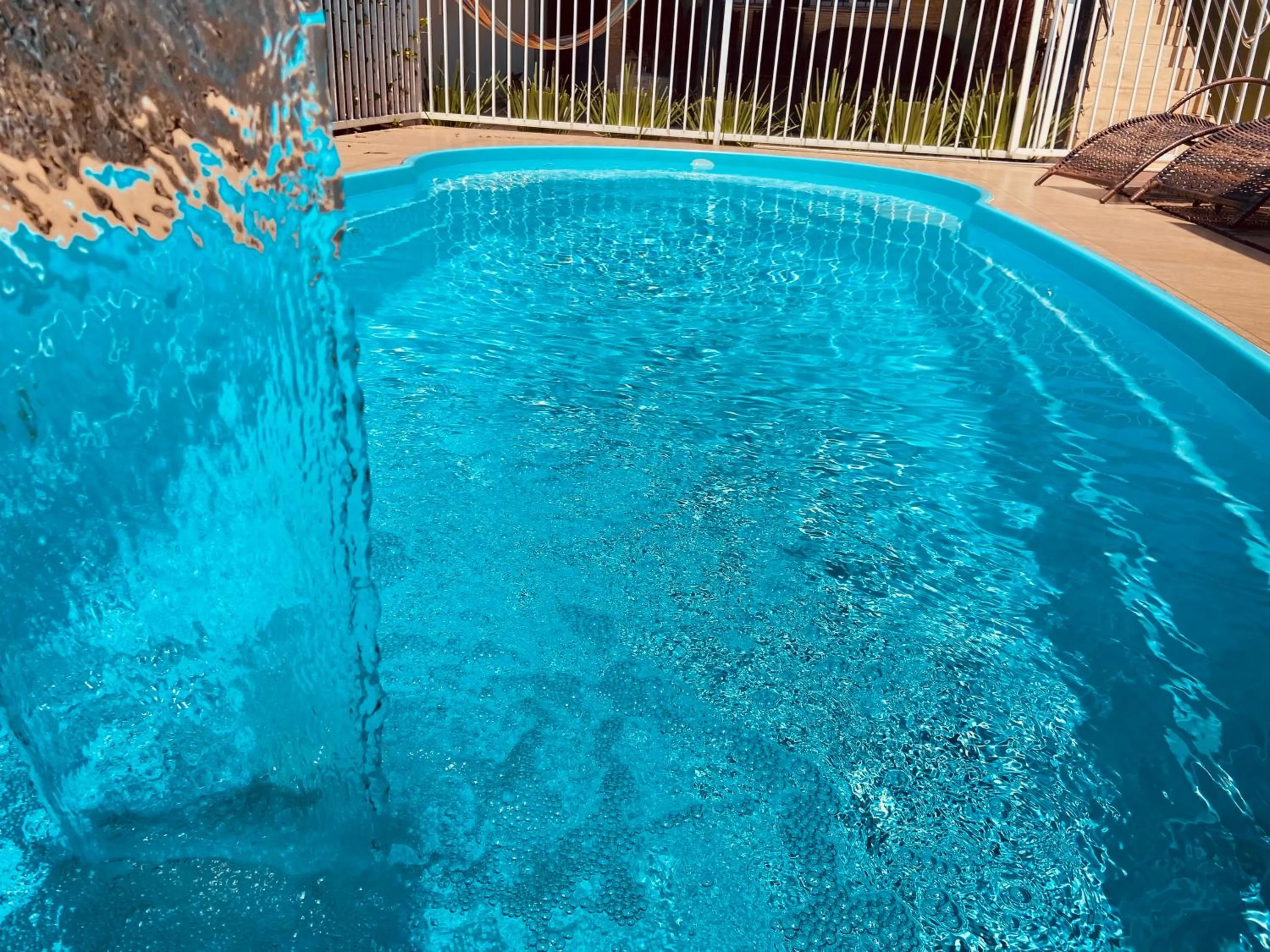 Swimming pool in Pousada Mar de Almirante
