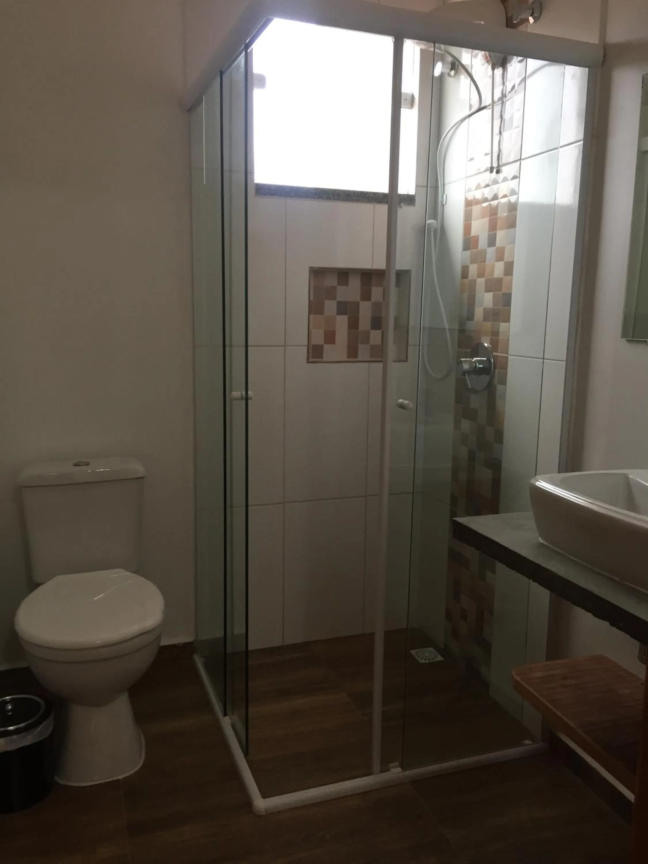 Bathroom in Pousada Mar de Almirante