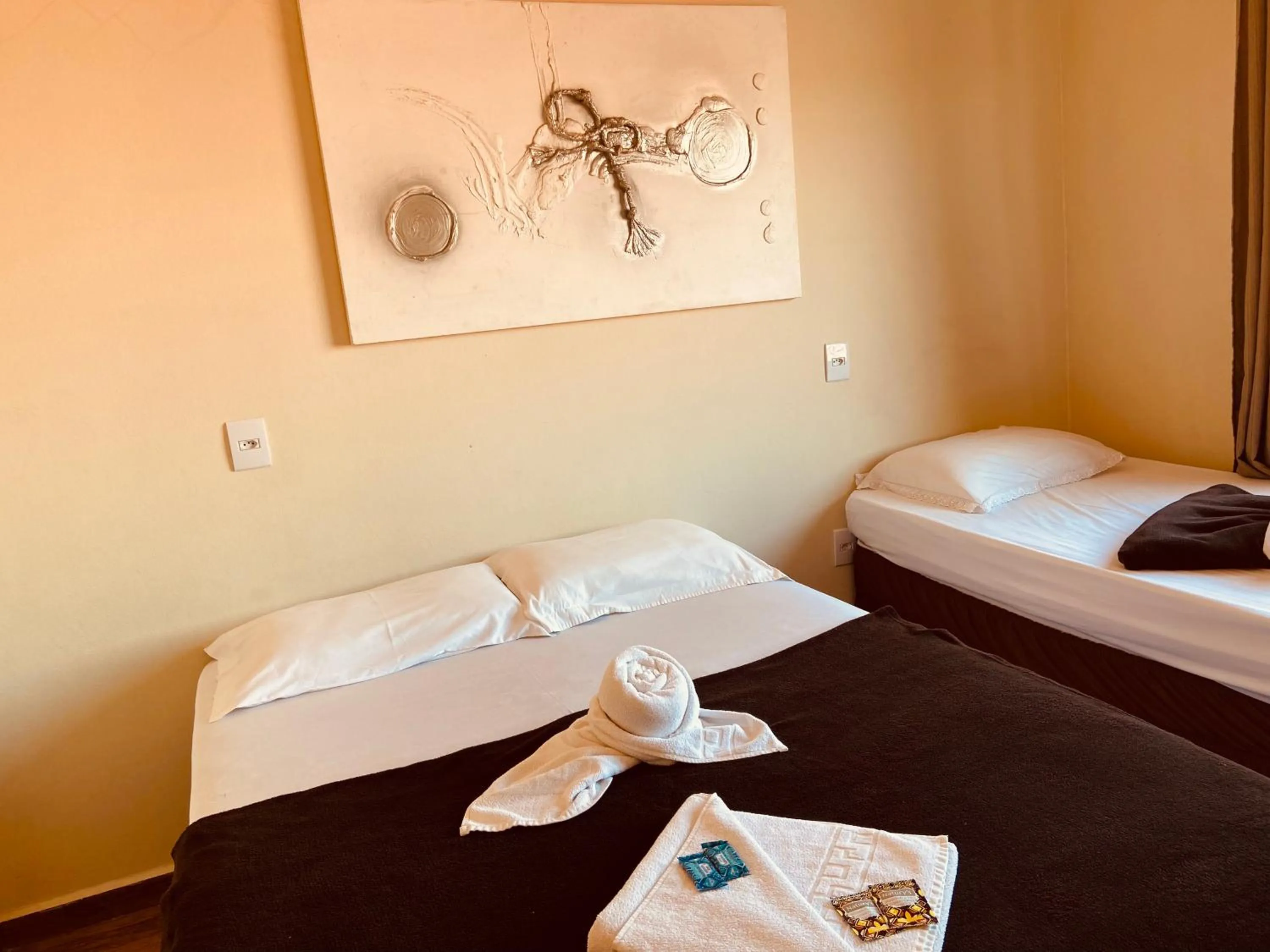 Bed in Pousada Mar de Almirante