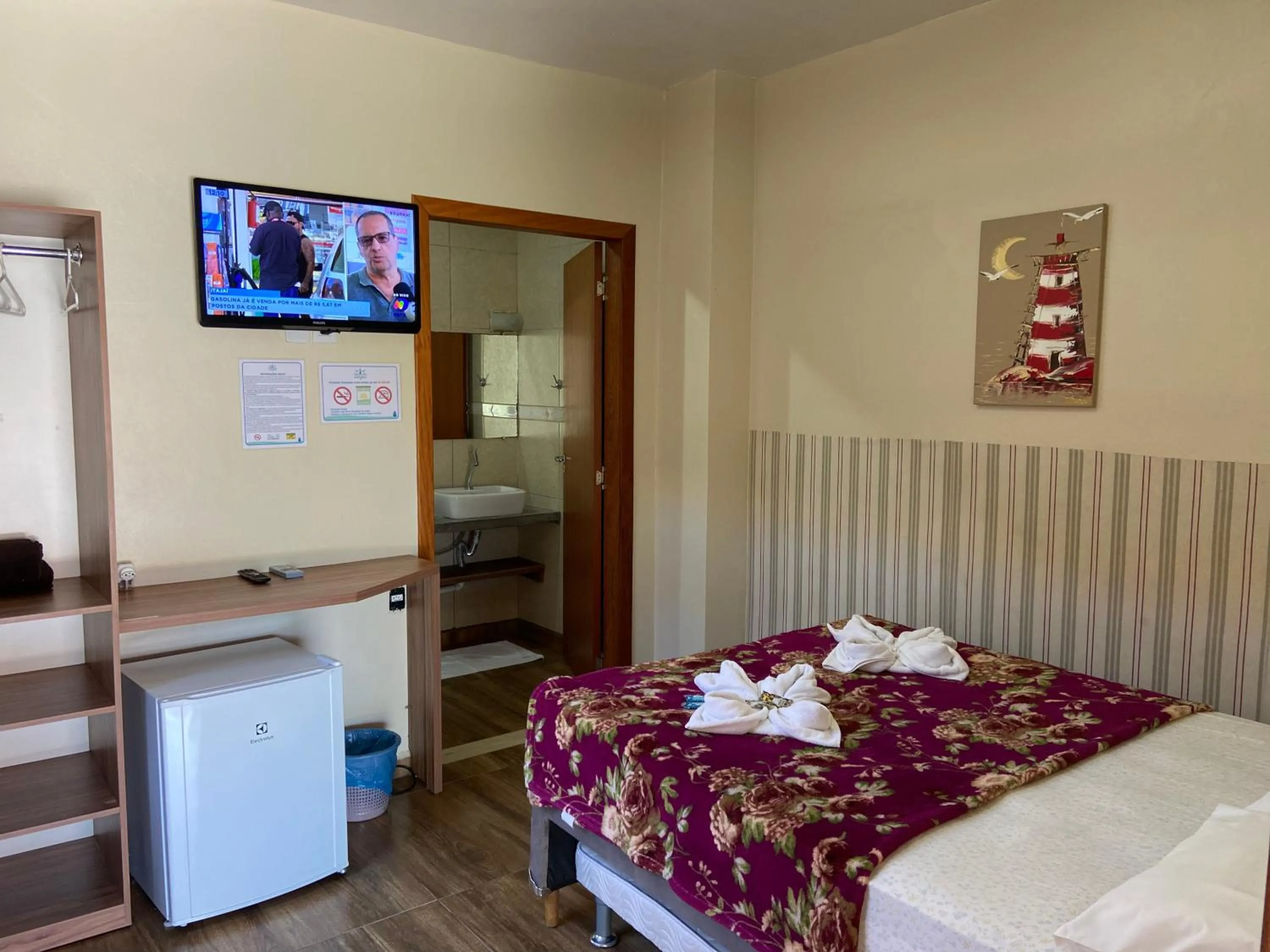 Bedroom in Pousada Mar de Almirante