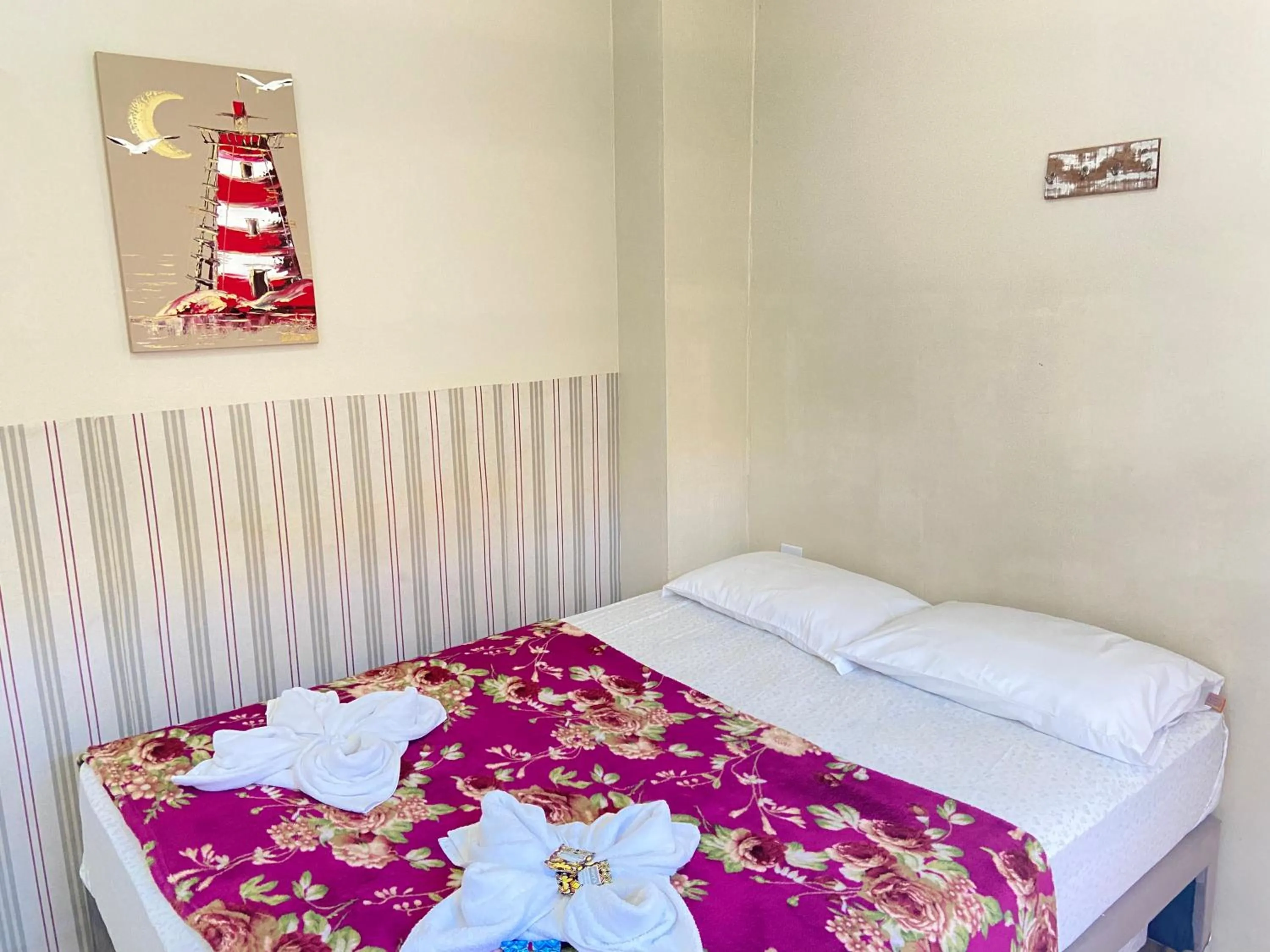 Bed in Pousada Mar de Almirante