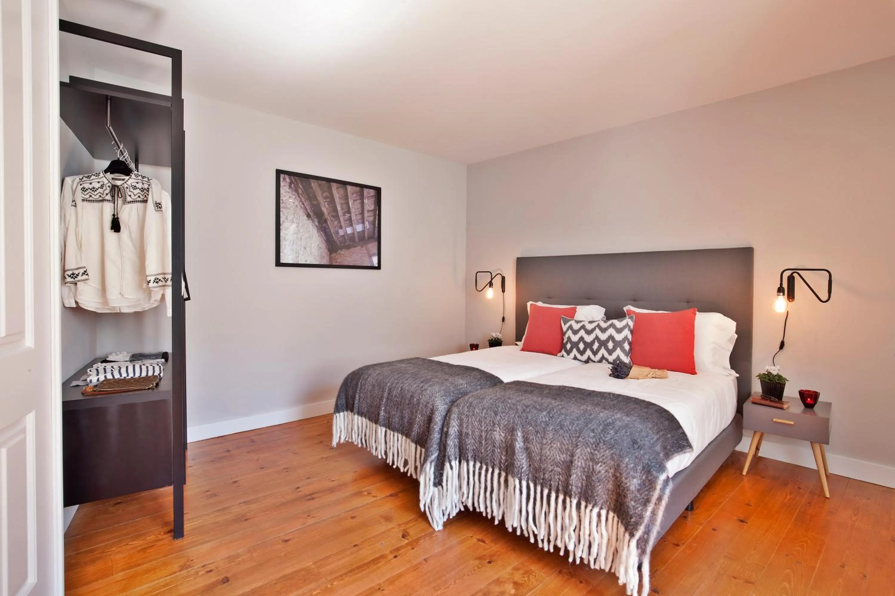 Bedroom, Bed in Lisbon Five Stars Apartments Combro 7