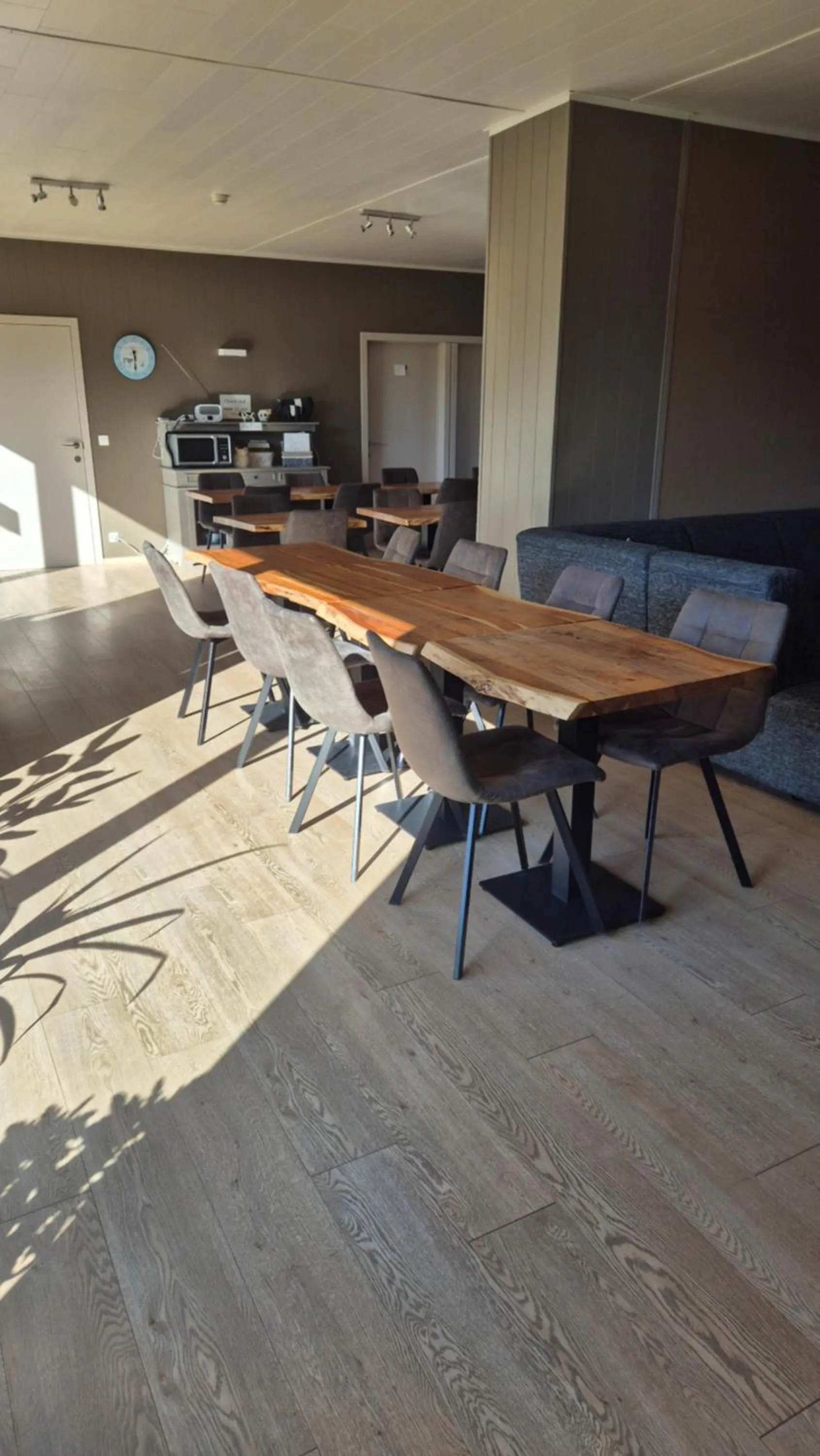 Seating area in B&B De Dulle Koe