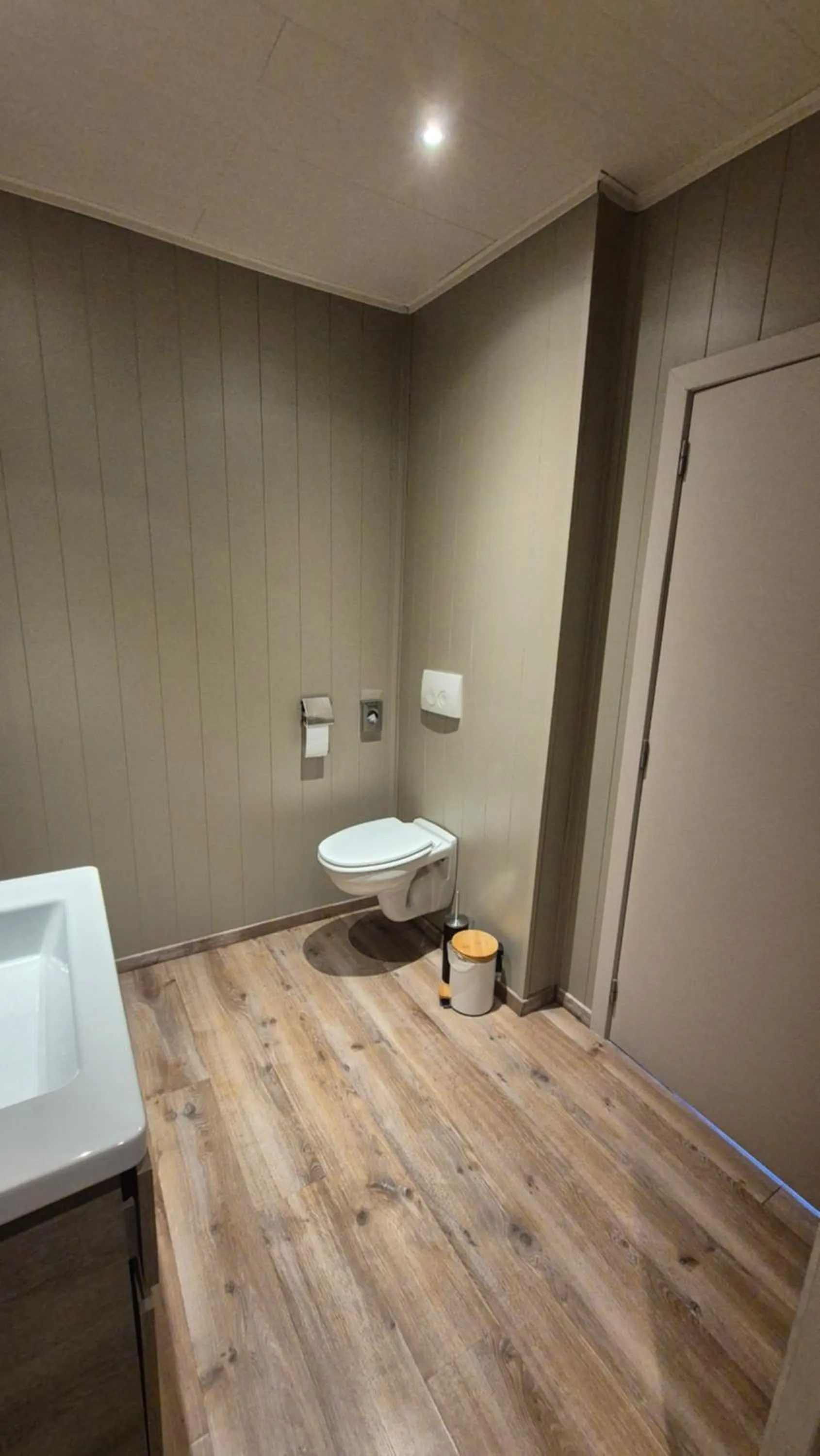 Toilet in B&B De Dulle Koe