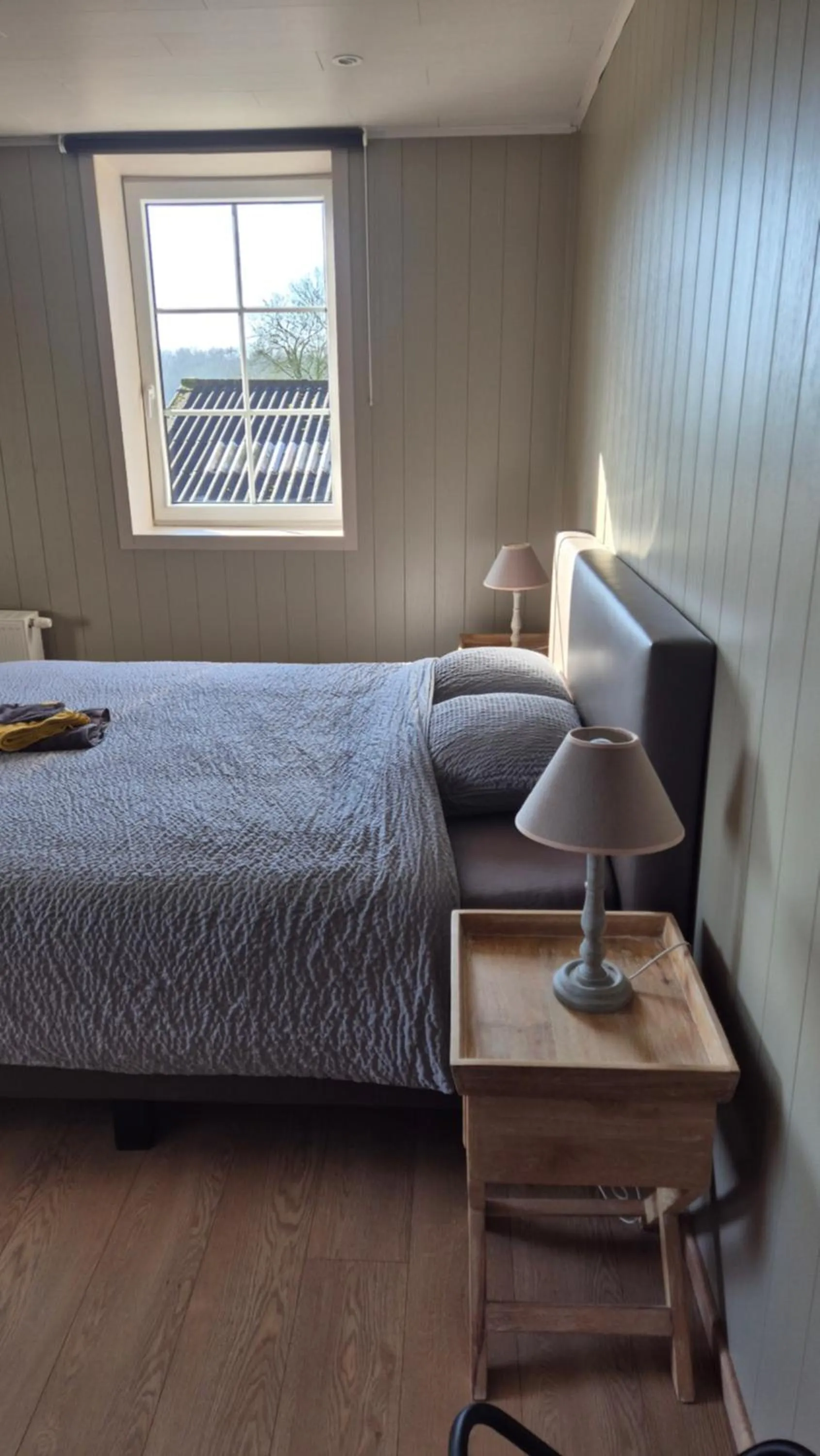 Bed in B&B De Dulle Koe