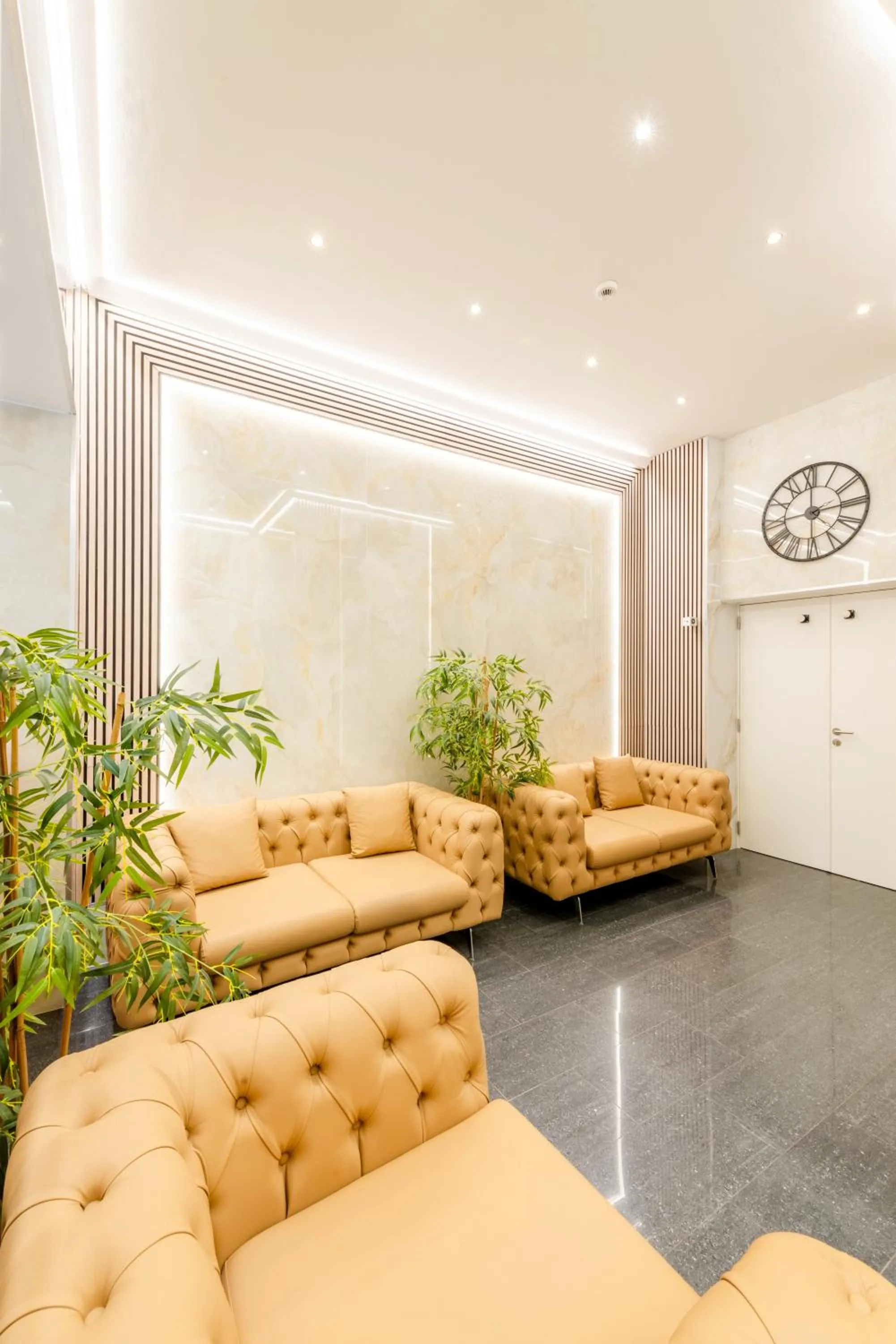 Lobby or reception in Hotel Barry