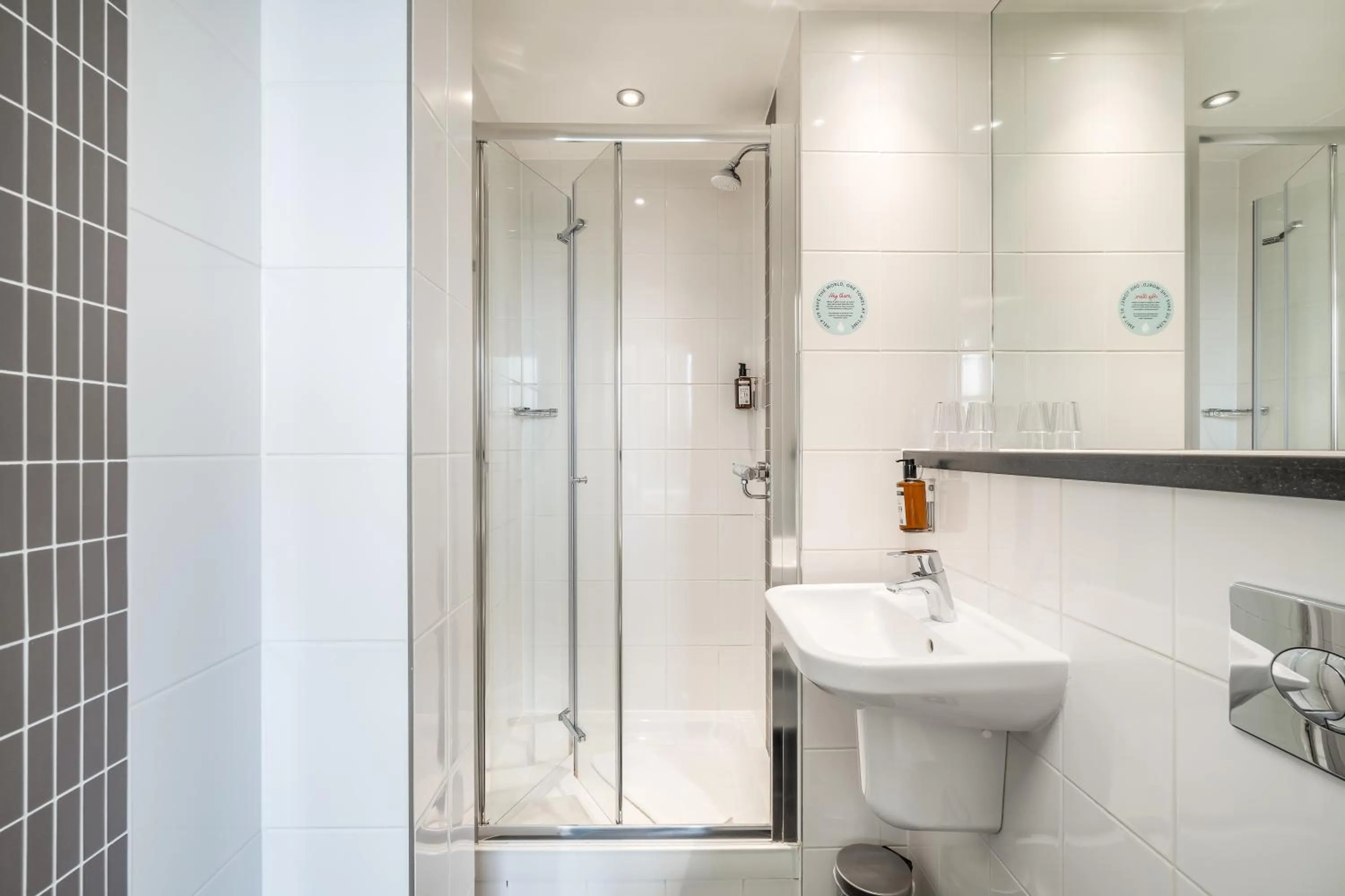 Bathroom in Point A Hotel Glasgow