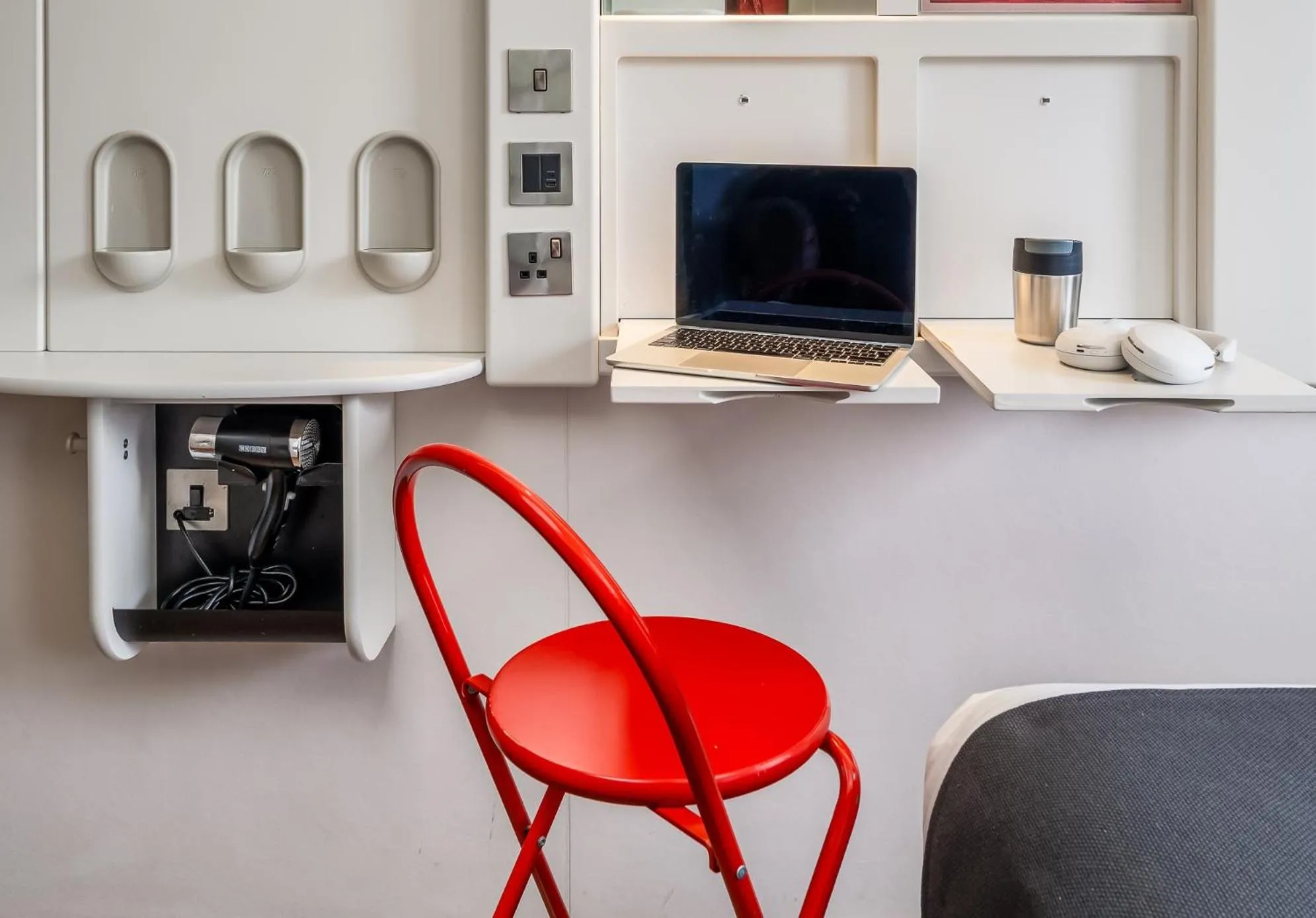 Seating area in Point A Hotel Glasgow