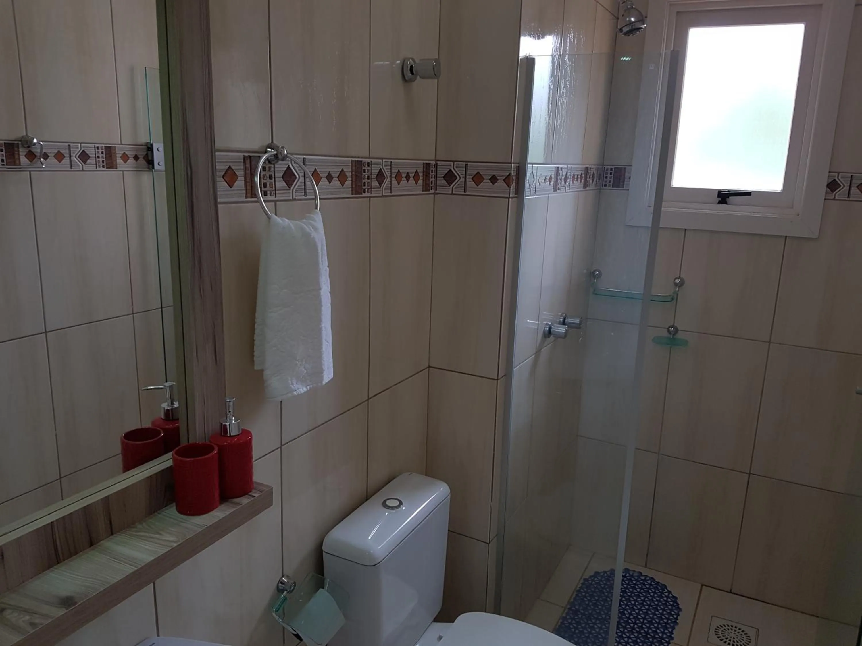 Shower in Apartamento Lago Grande Hotel
