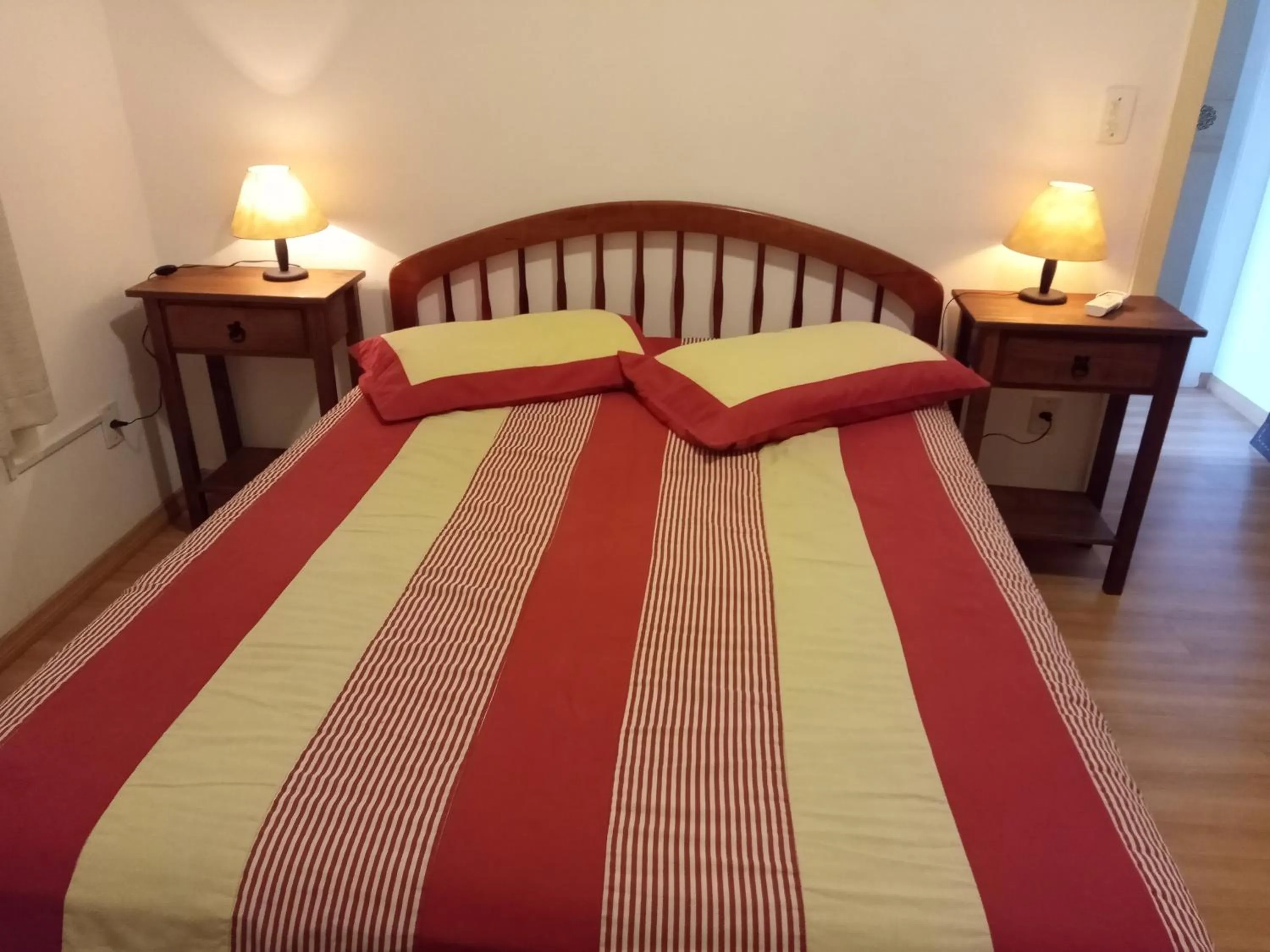 Bed in Apartamento Lago Grande Hotel