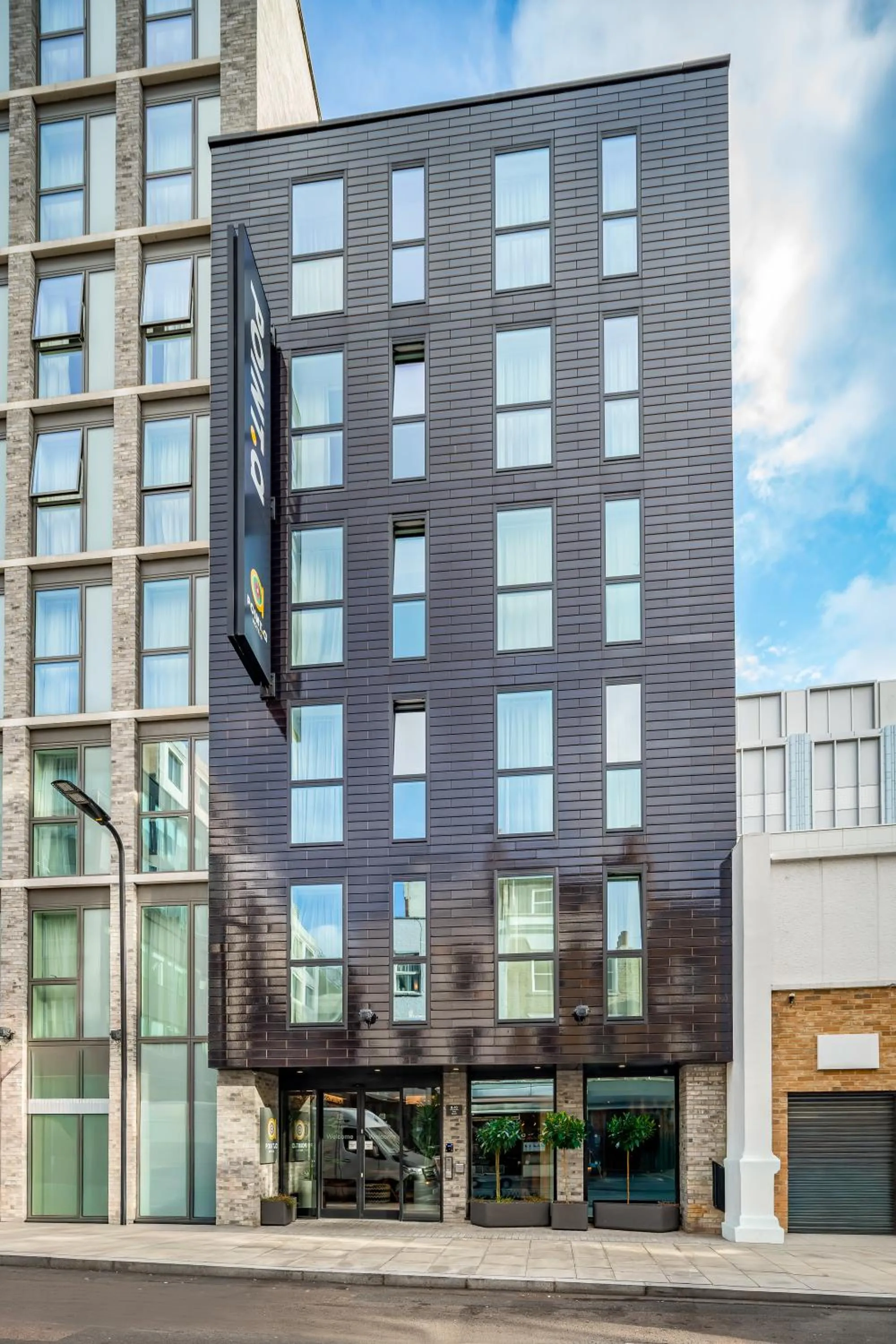 Property building in Point A Hotel London Shoreditch