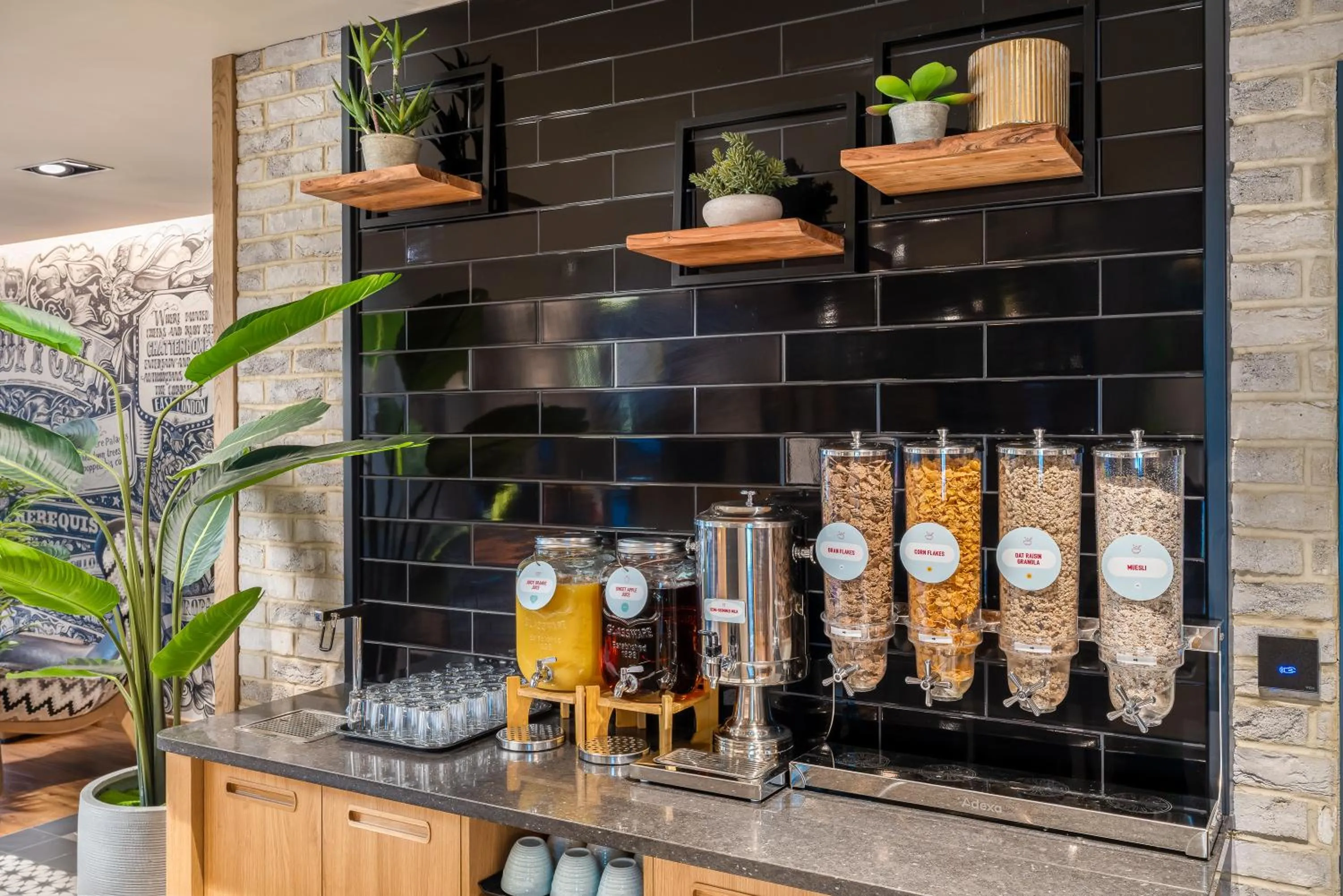 Breakfast in Point A Hotel London Shoreditch