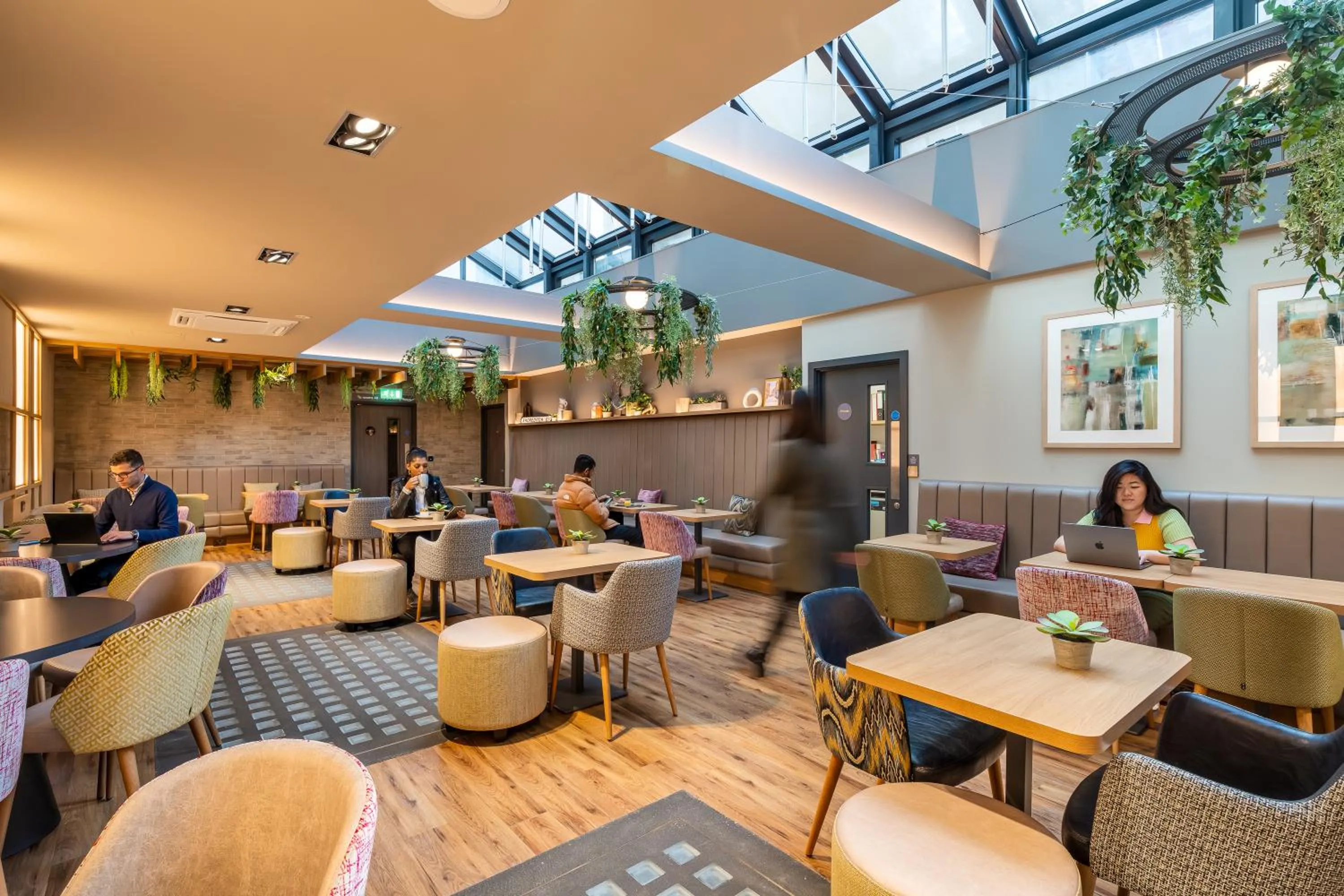 Restaurant/places to eat in Point A Hotel London Shoreditch