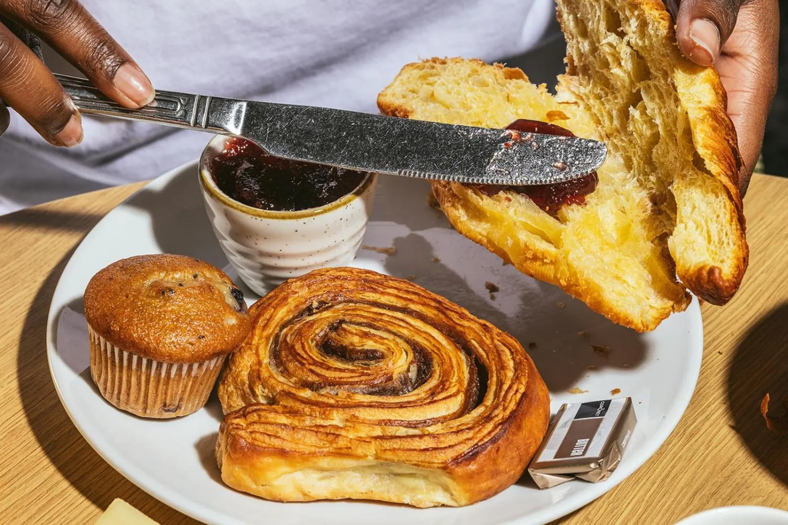 Breakfast in Point A Hotel London Shoreditch