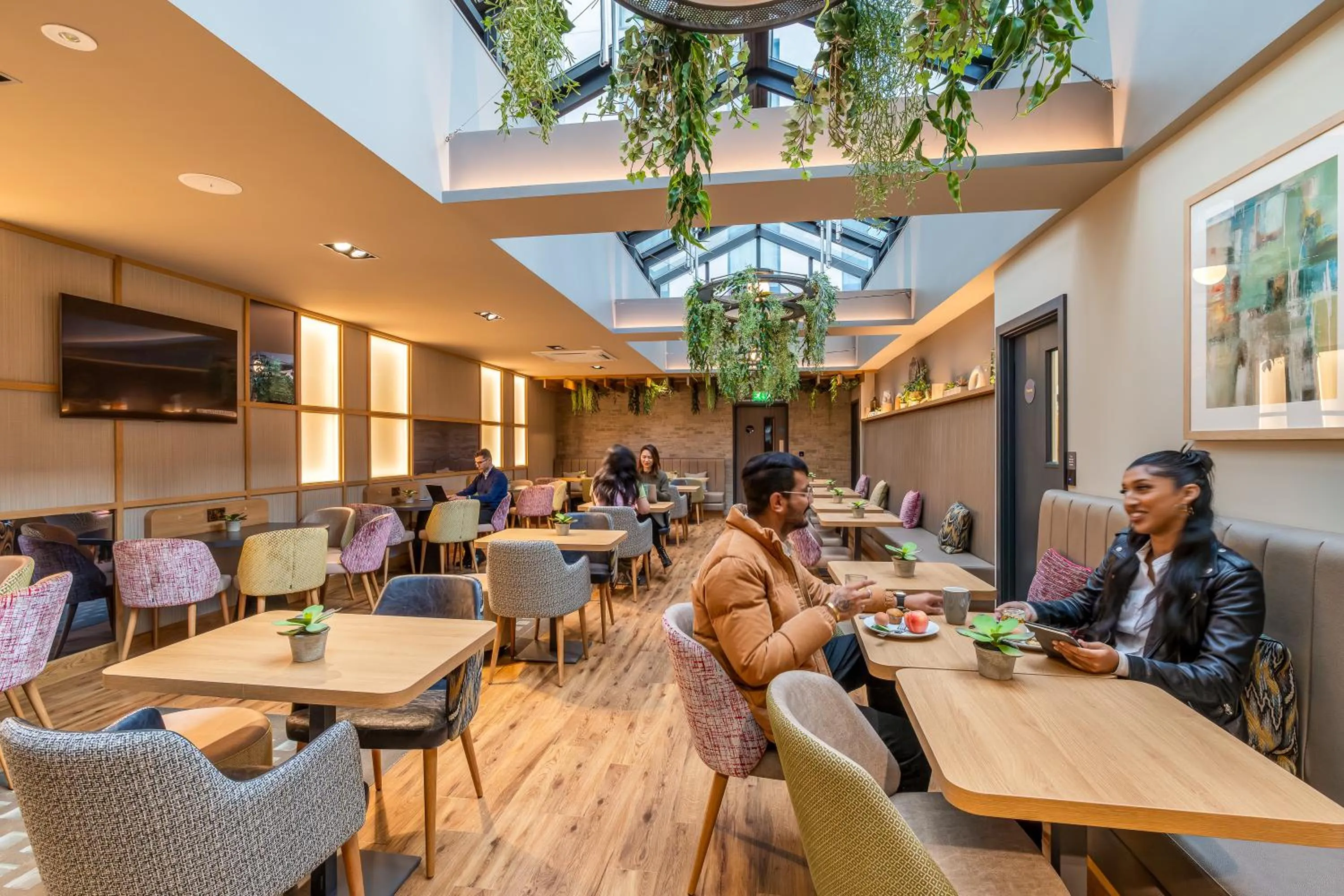 Restaurant/places to eat in Point A Hotel London Shoreditch