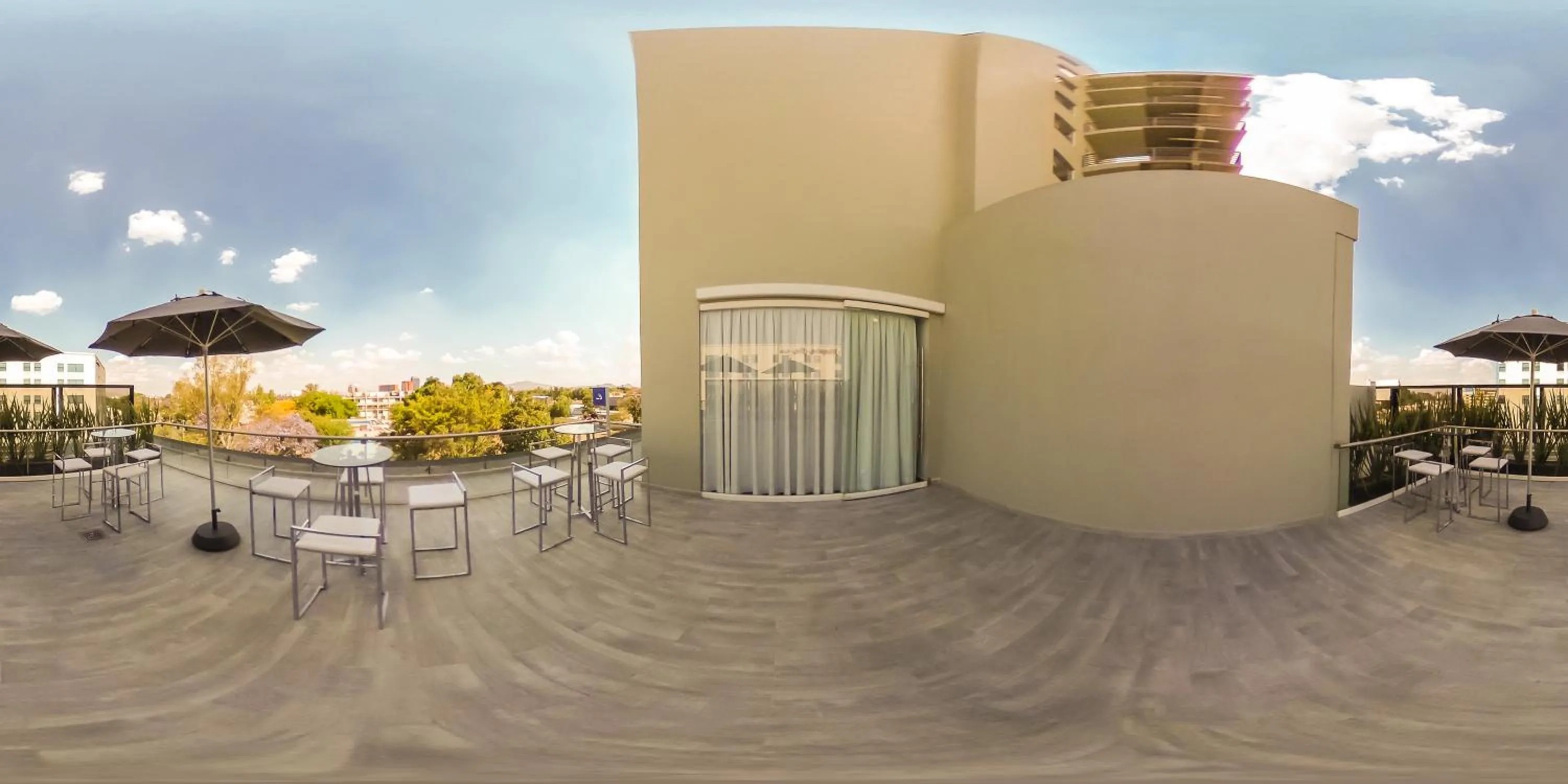 Property building in One Guadalajara Expo