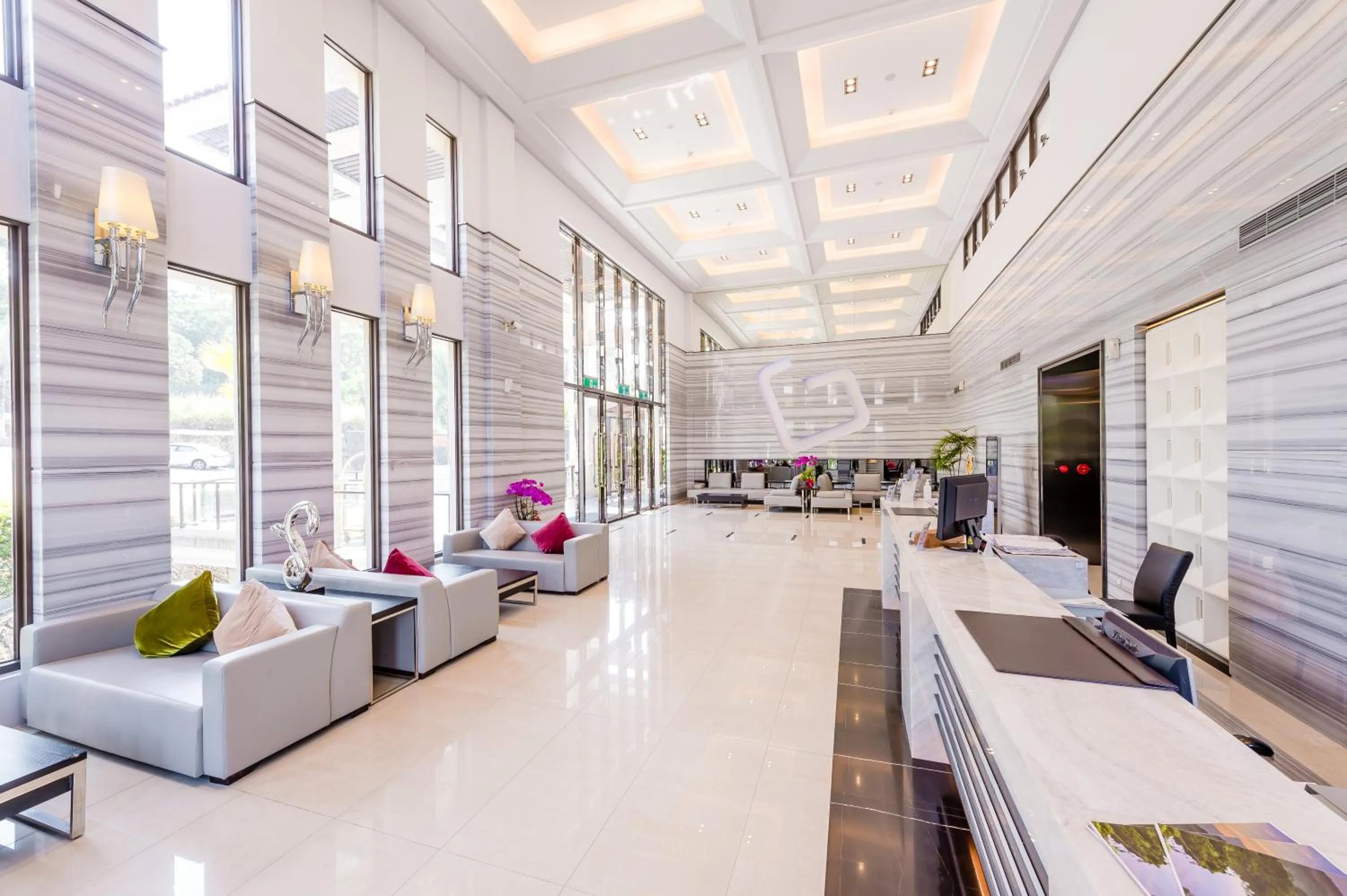 Lobby or reception in Yundeng Landscape Hotel