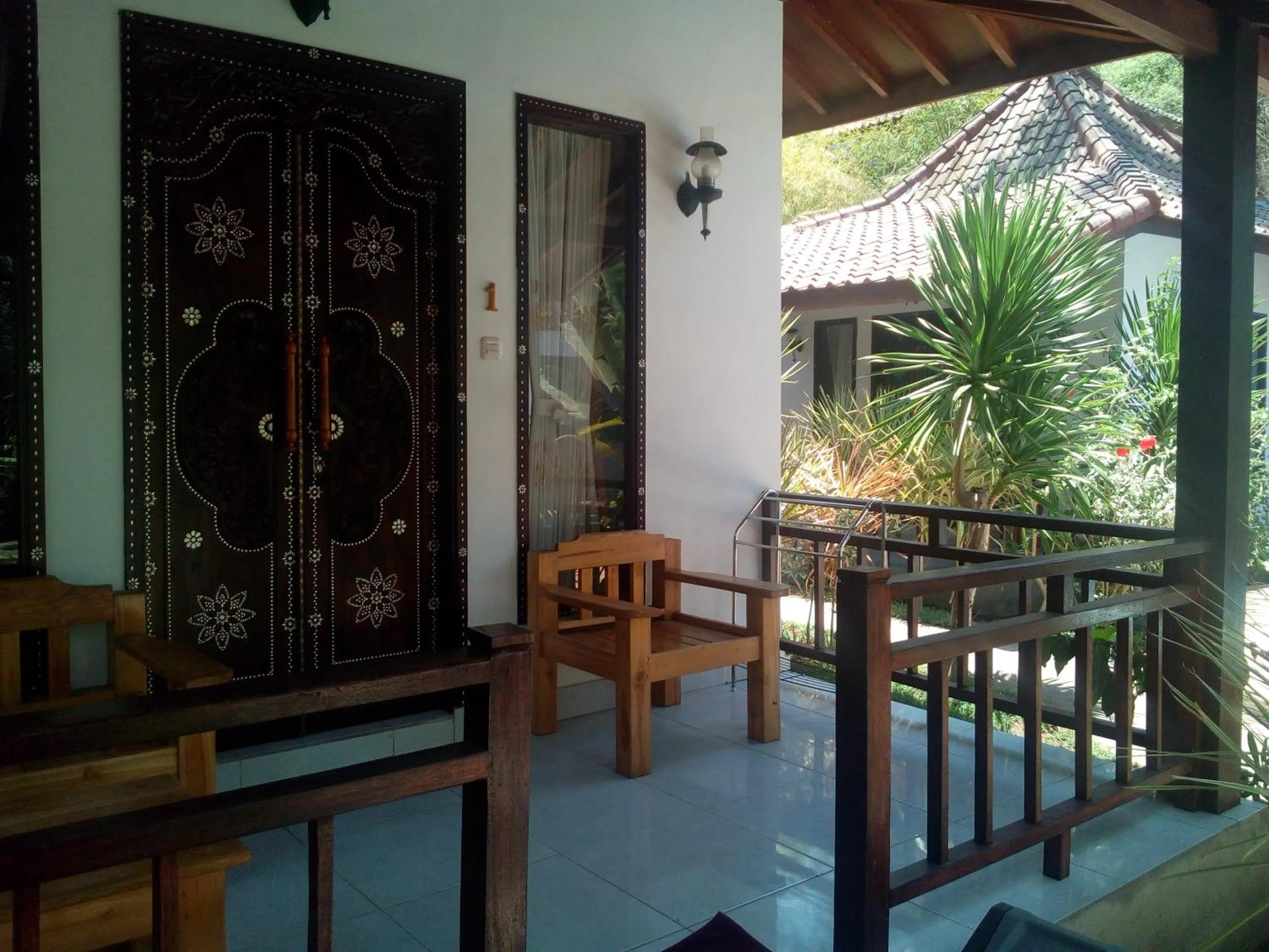 Balcony/Terrace in Banana Leaf Resort