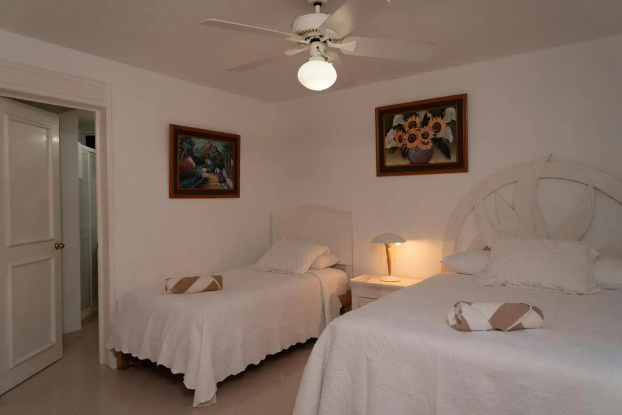 Bedroom, Bed in Casa Bonita and villas