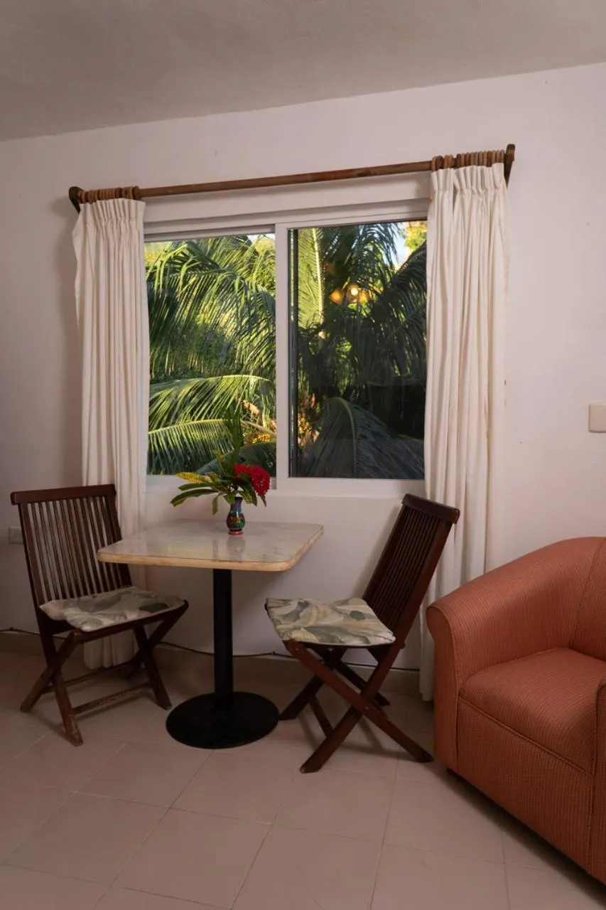 Seating area in Casa Bonita and villas