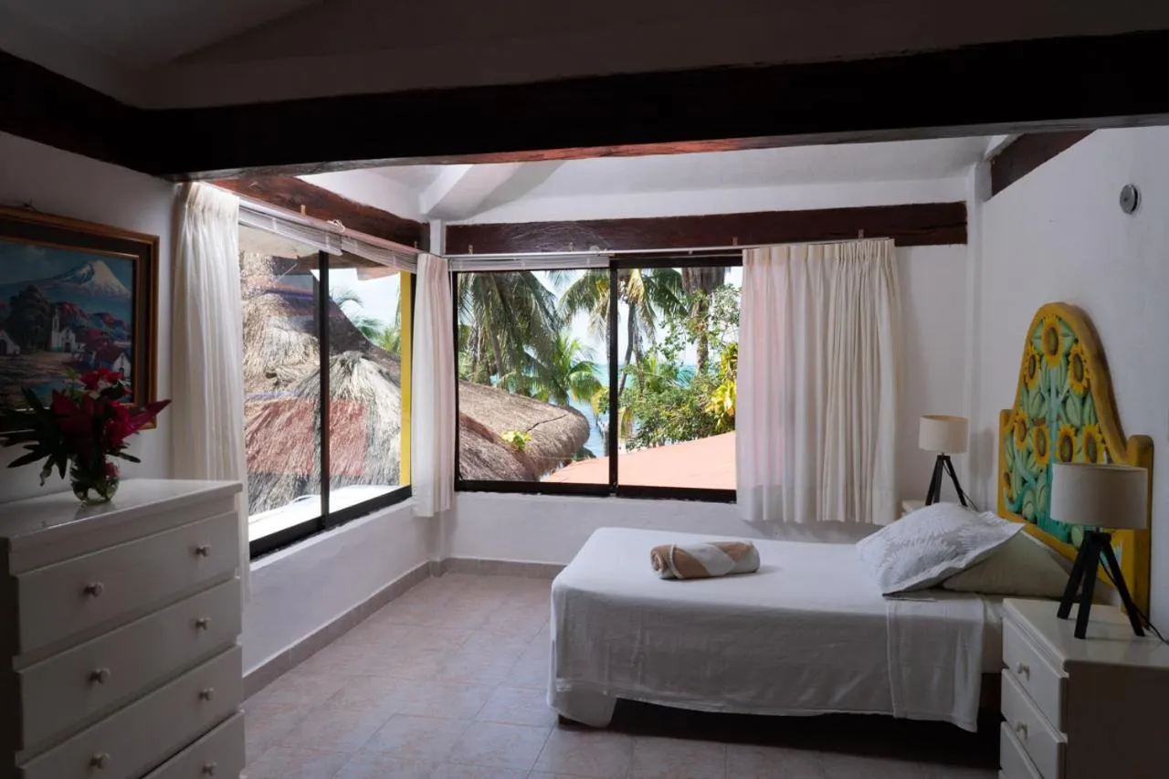 Bed in Casa Bonita and villas