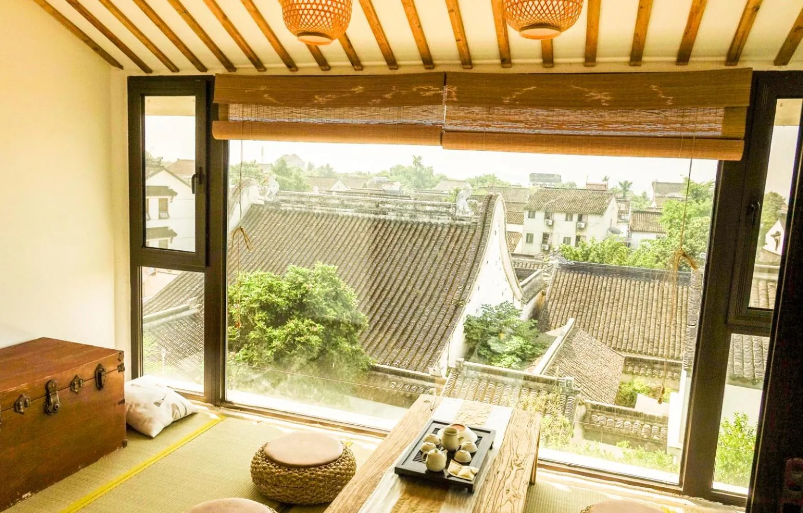 Inner courtyard view in Pure-Land Villa