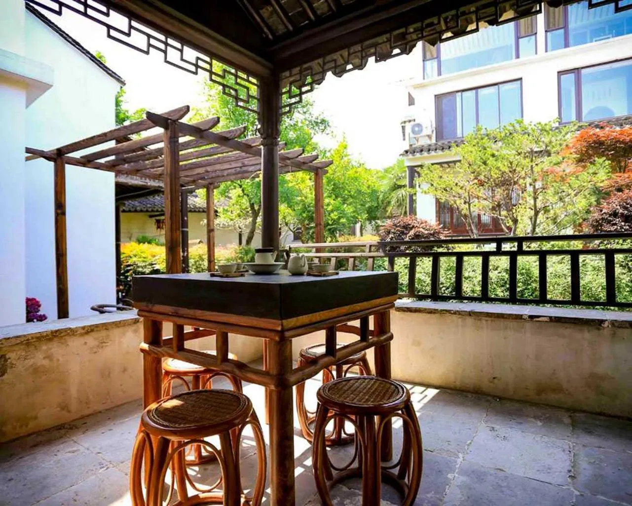 Garden in Pure-Land Villa