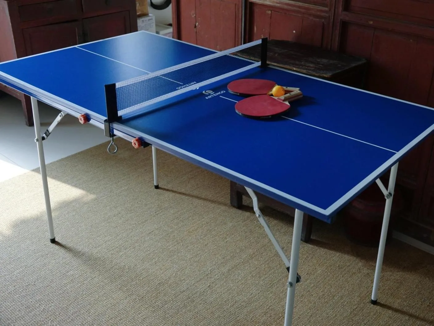 Table tennis in Pure-Land Villa