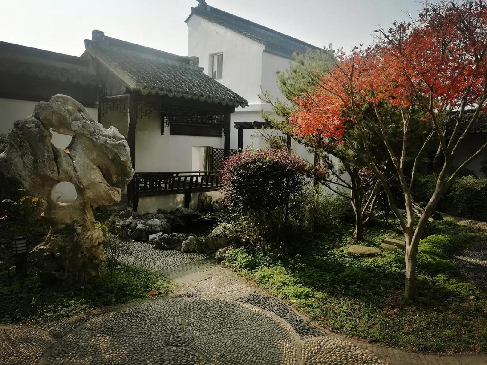 Garden in Pure-Land Villa