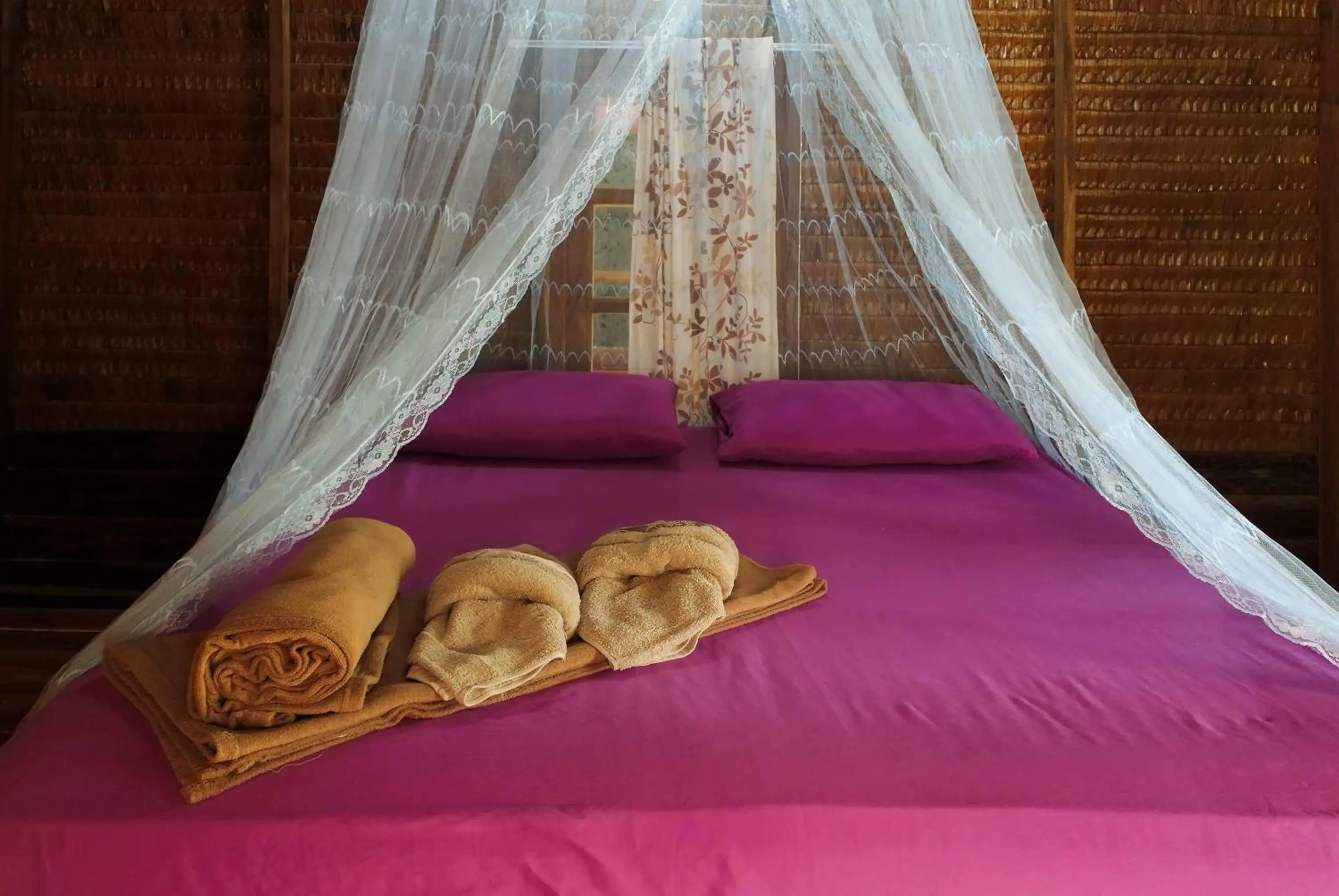Bed in Rakkan Resort
