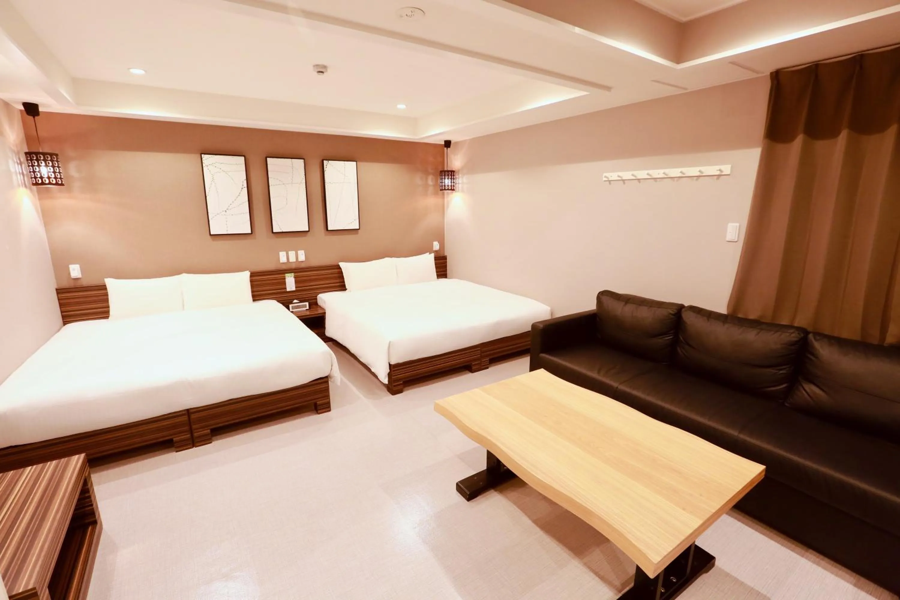 Photo of the whole room, Bed in Hotel 88 Shinsaibashi