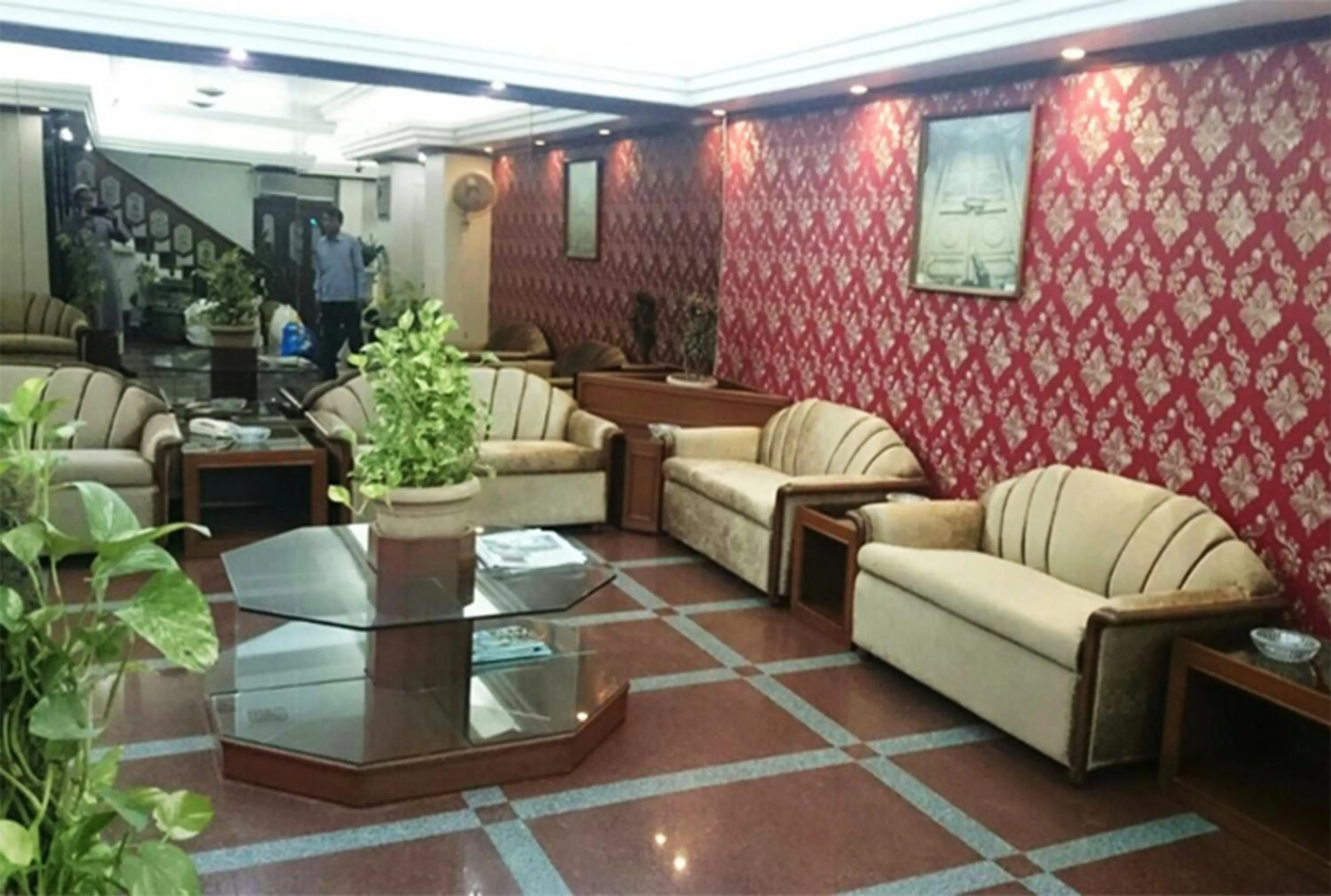 Lobby or reception in Hotel Mogul Palace - Near Masjid Bunder Mumbai