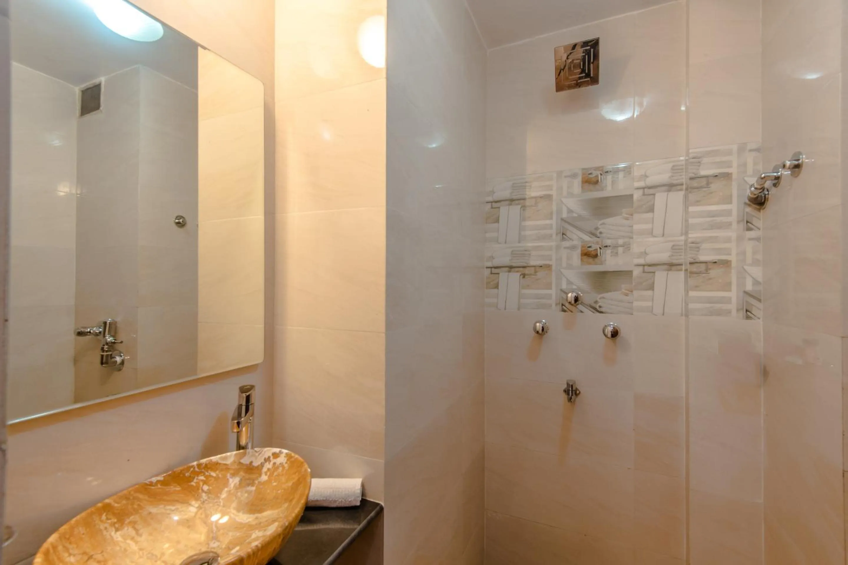 Toilet in Hotel Mogul Palace - Near Masjid Bunder Mumbai