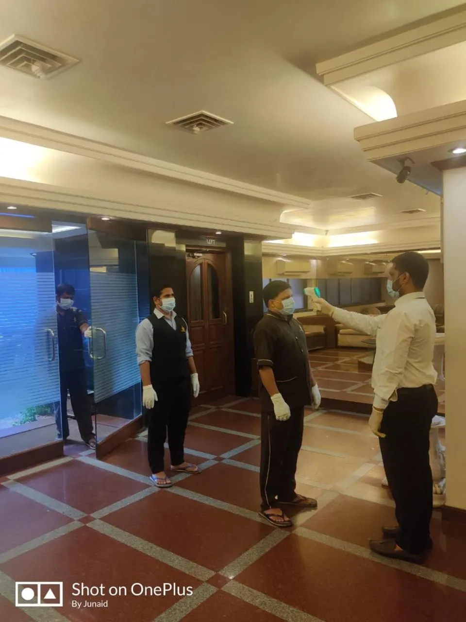 Staff in Hotel Mogul Palace - Near Masjid Bunder Mumbai