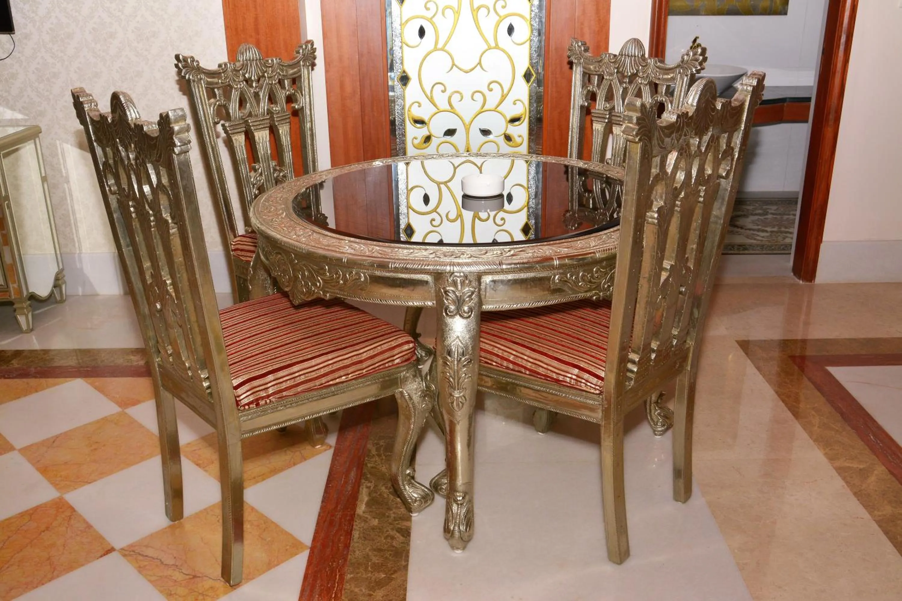 Decorative detail in Indana Palace Jaipur