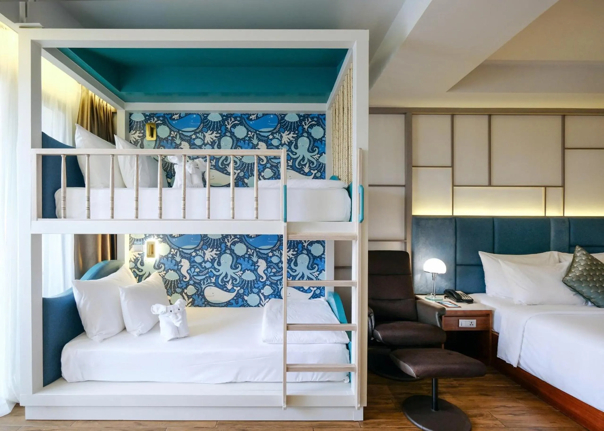 Bed in Seaesta Nha Trang Hotel