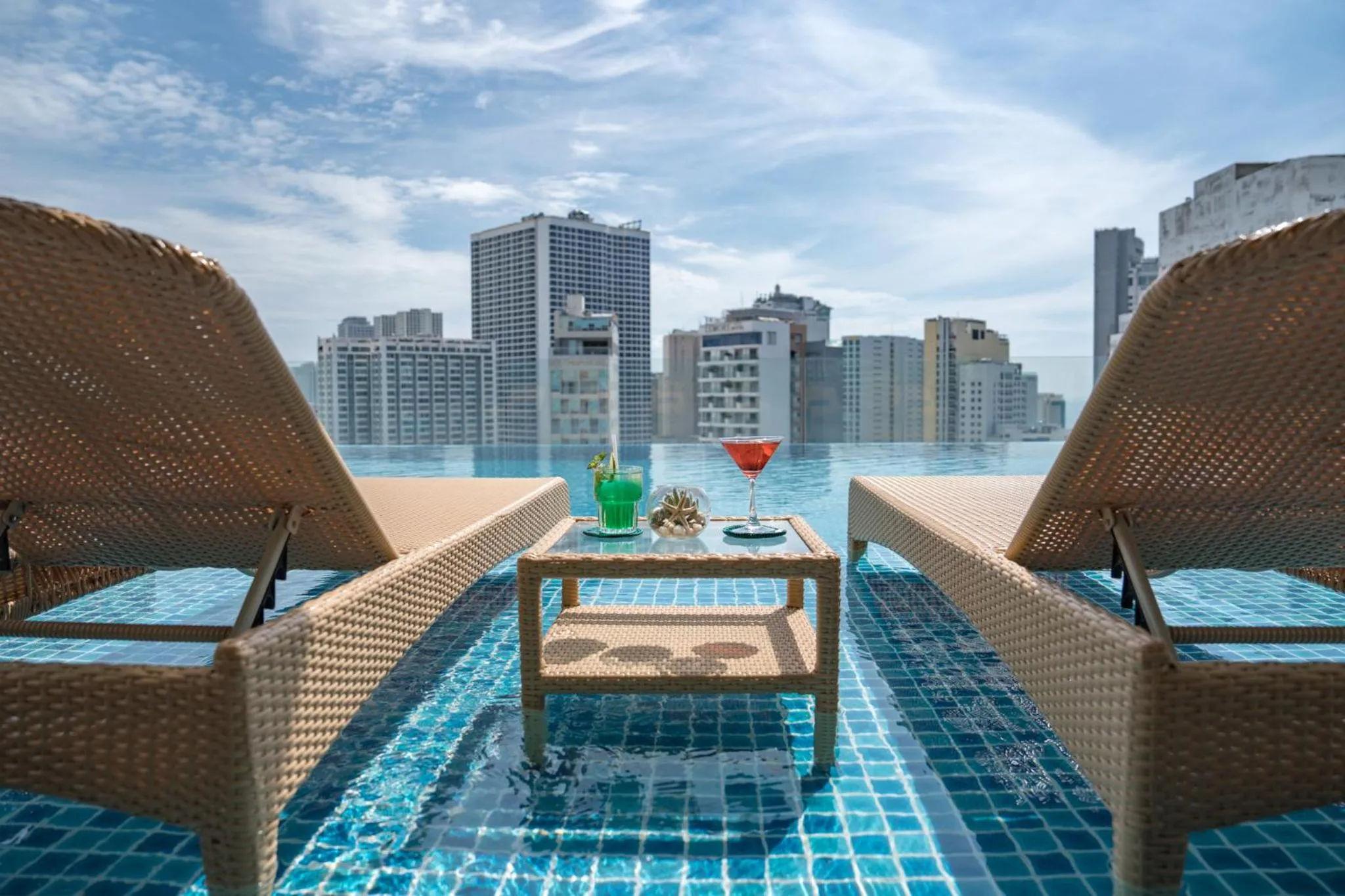 Swimming pool in Seaesta Nha Trang Hotel