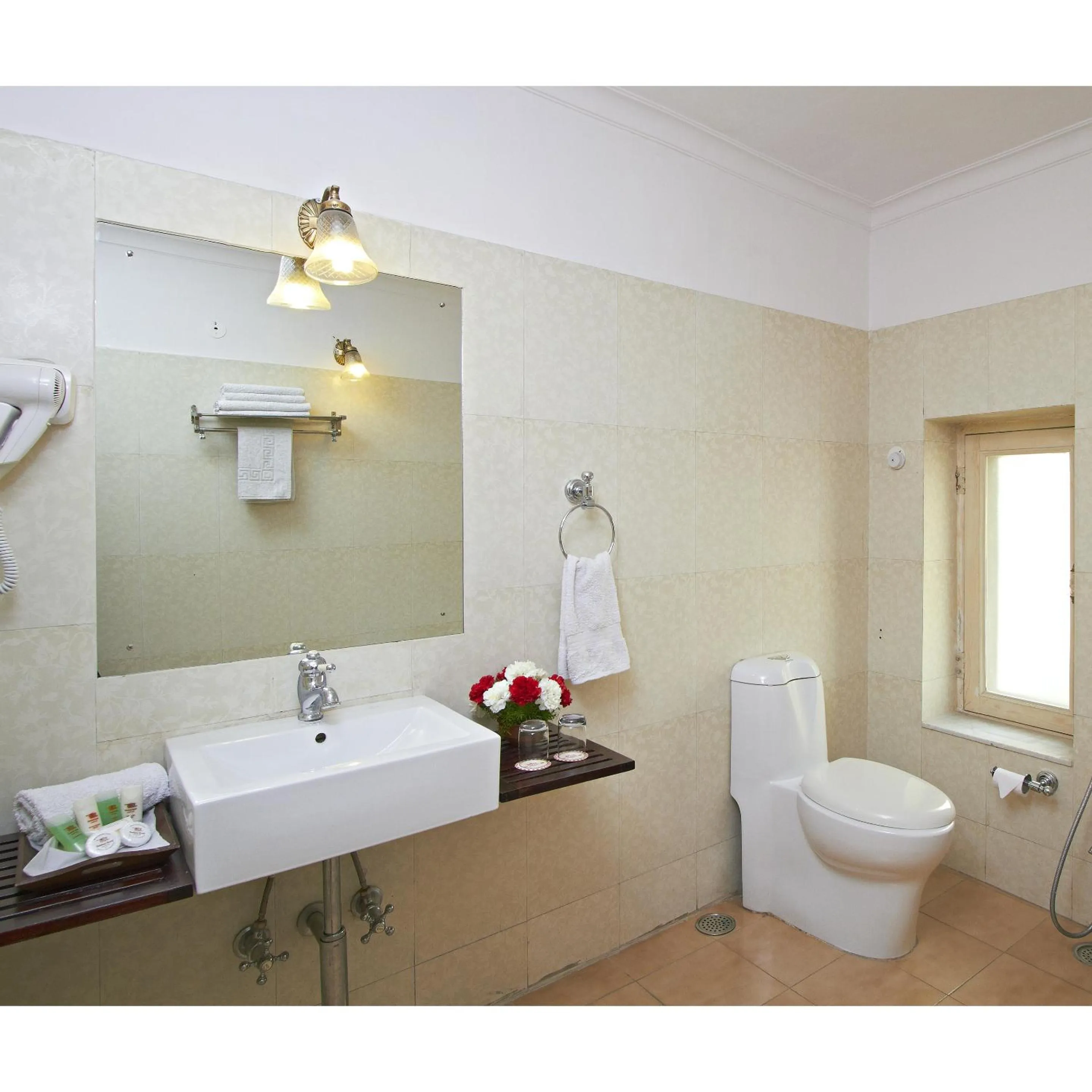 Bathroom in Mandawa Haveli