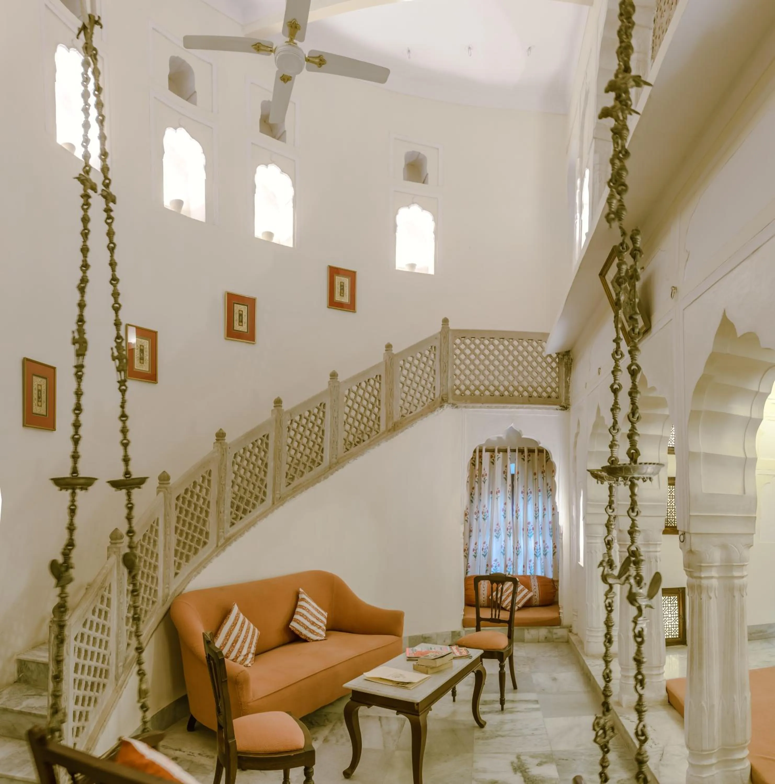 Lobby or reception in Hotel Castle Mandawa