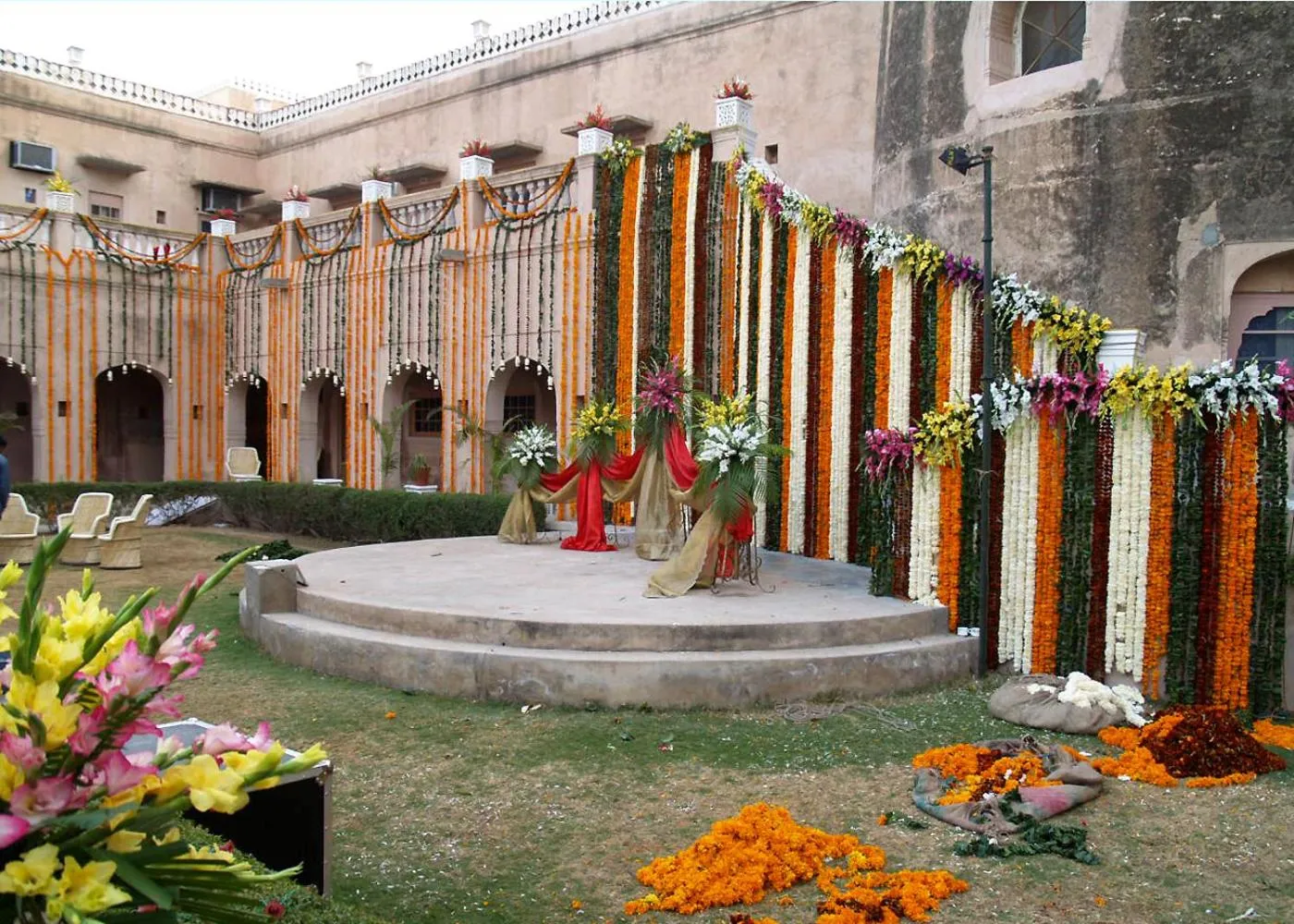 Children play ground in Hotel Castle Mandawa