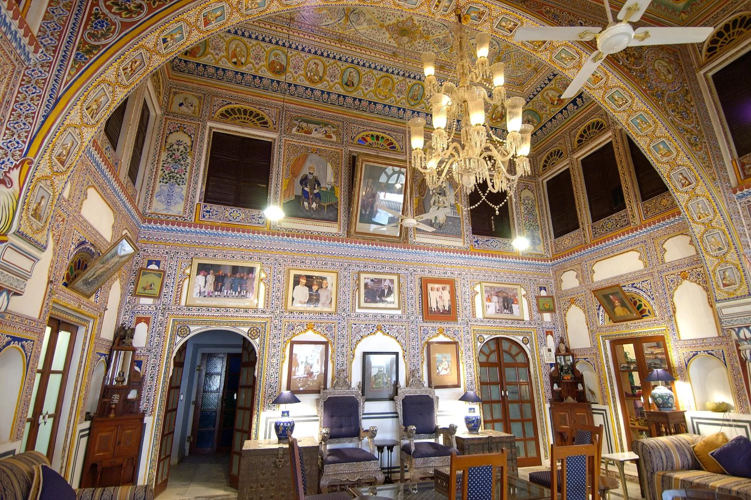 Facade/entrance in Hotel Castle Mandawa