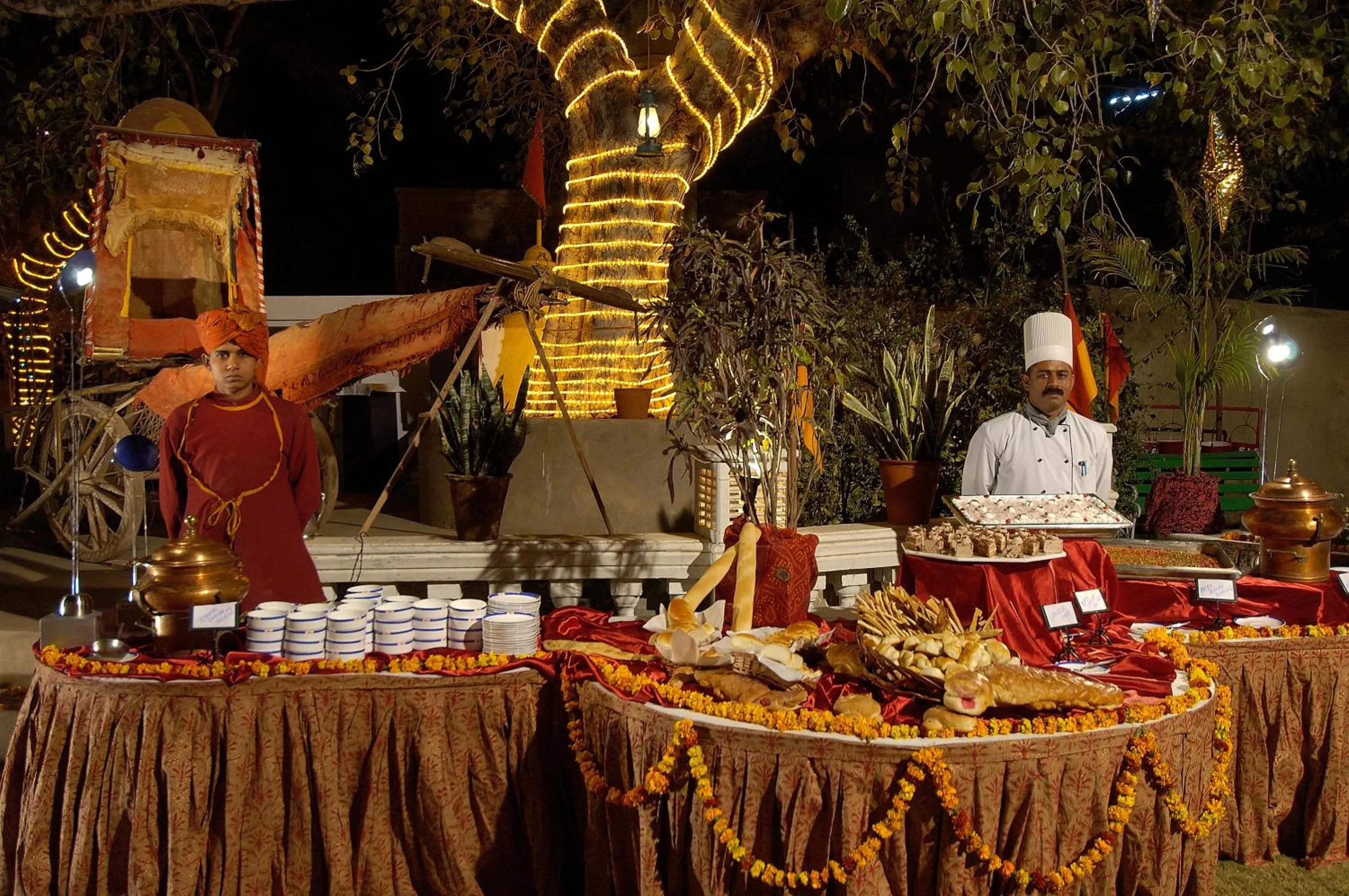 Food and drinks in Hotel Castle Mandawa