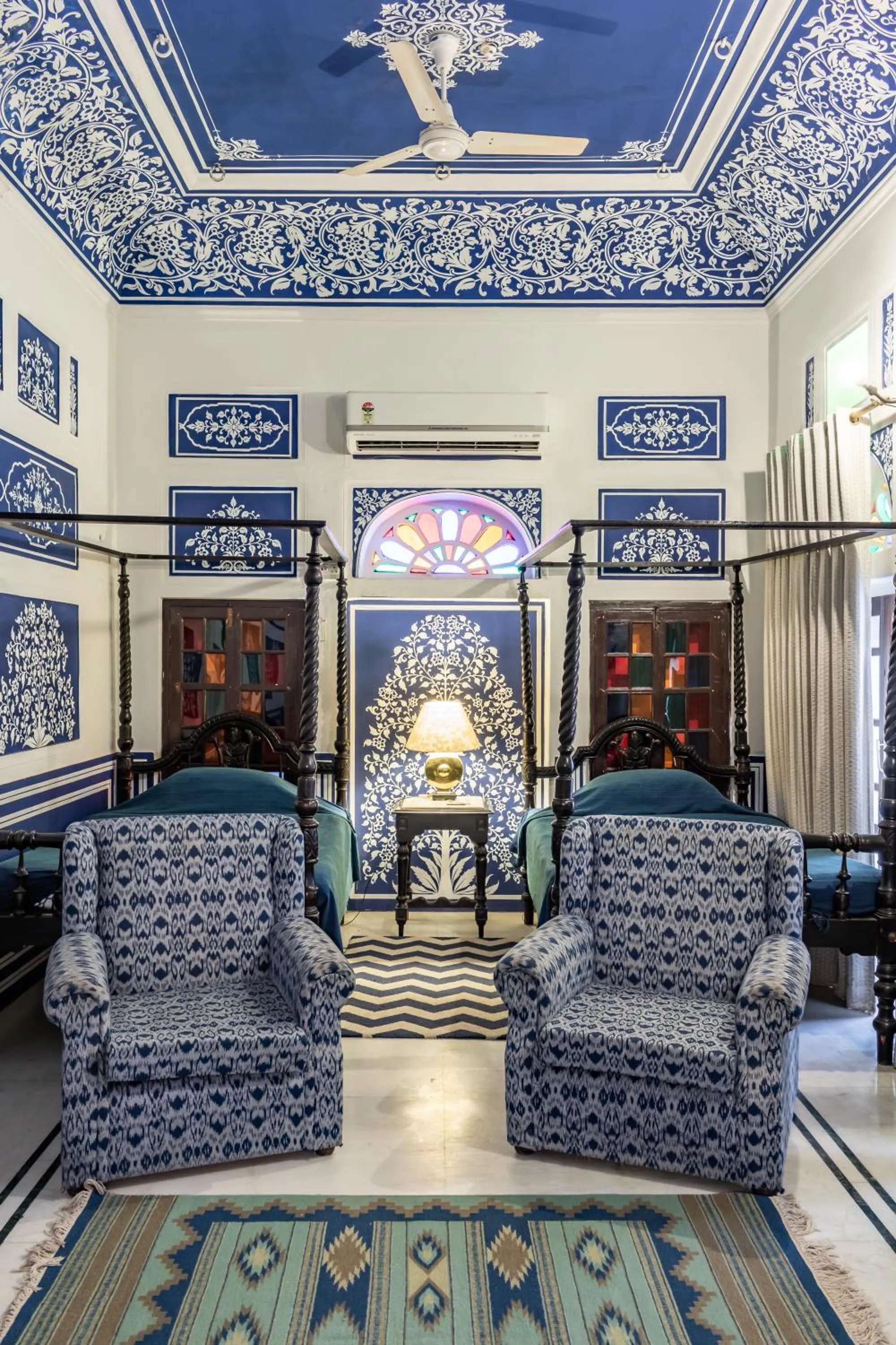 Lobby or reception in Hotel Castle Mandawa