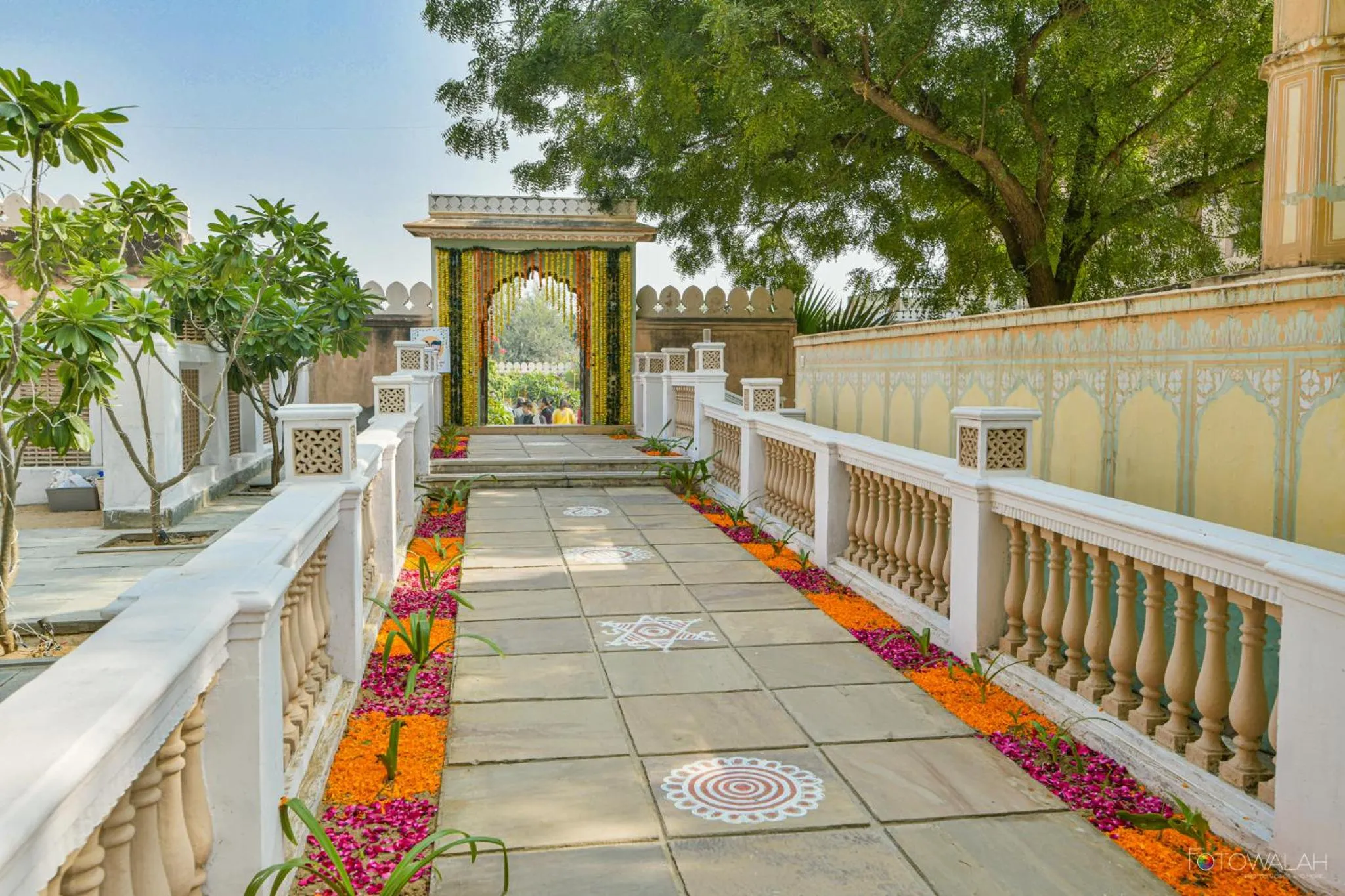 Facade/entrance in Hotel Castle Mandawa